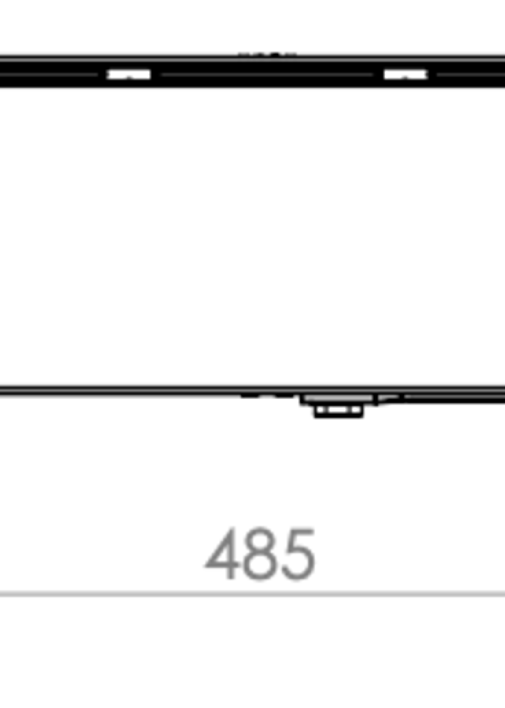 Opera Viento DVI83C1 kookplaat met afzuiging - 83 cm
