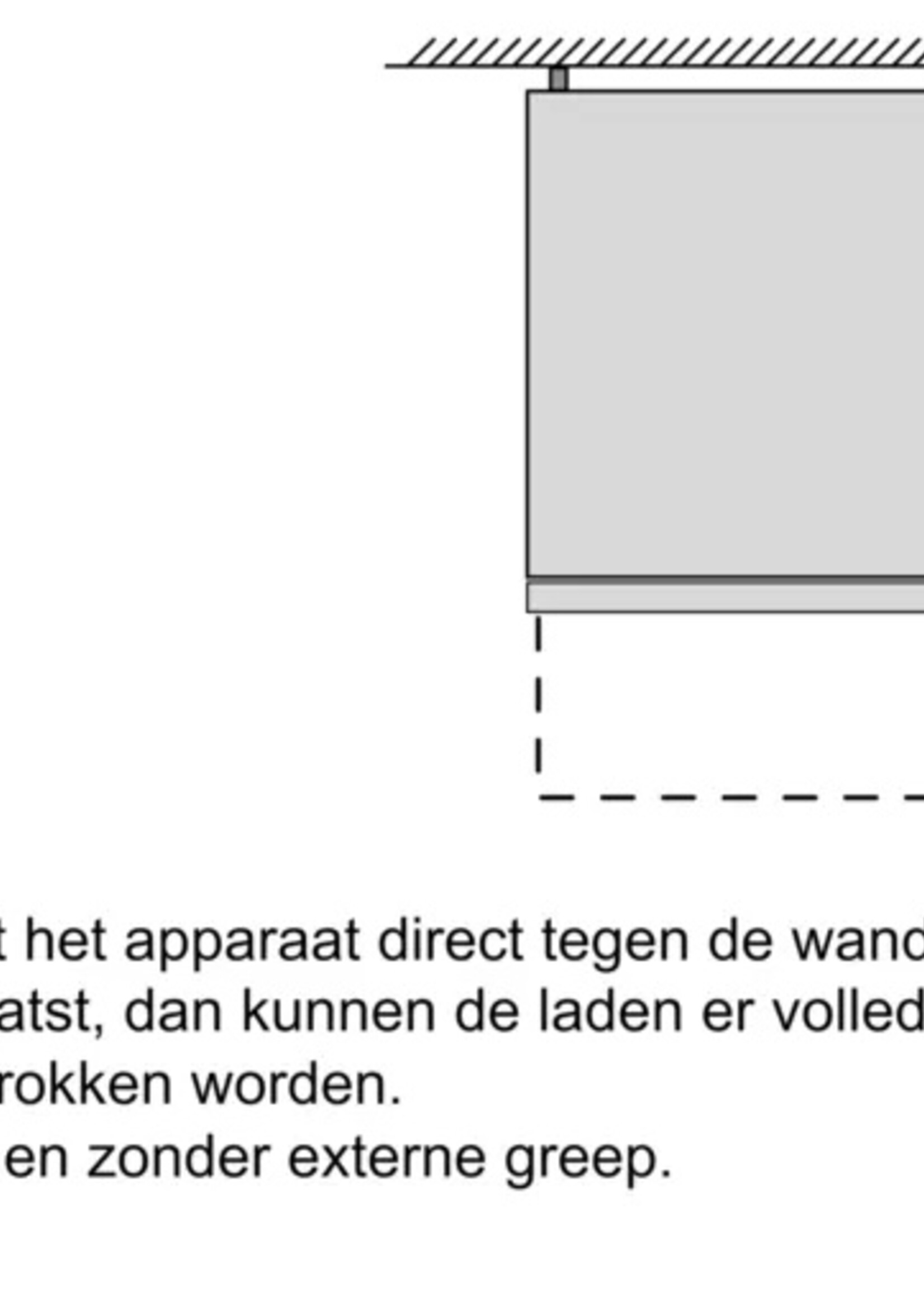 Bosch KGN34NLEA Vrijstaande koel-vriescombinatie - 186 x 60 cm - RVS