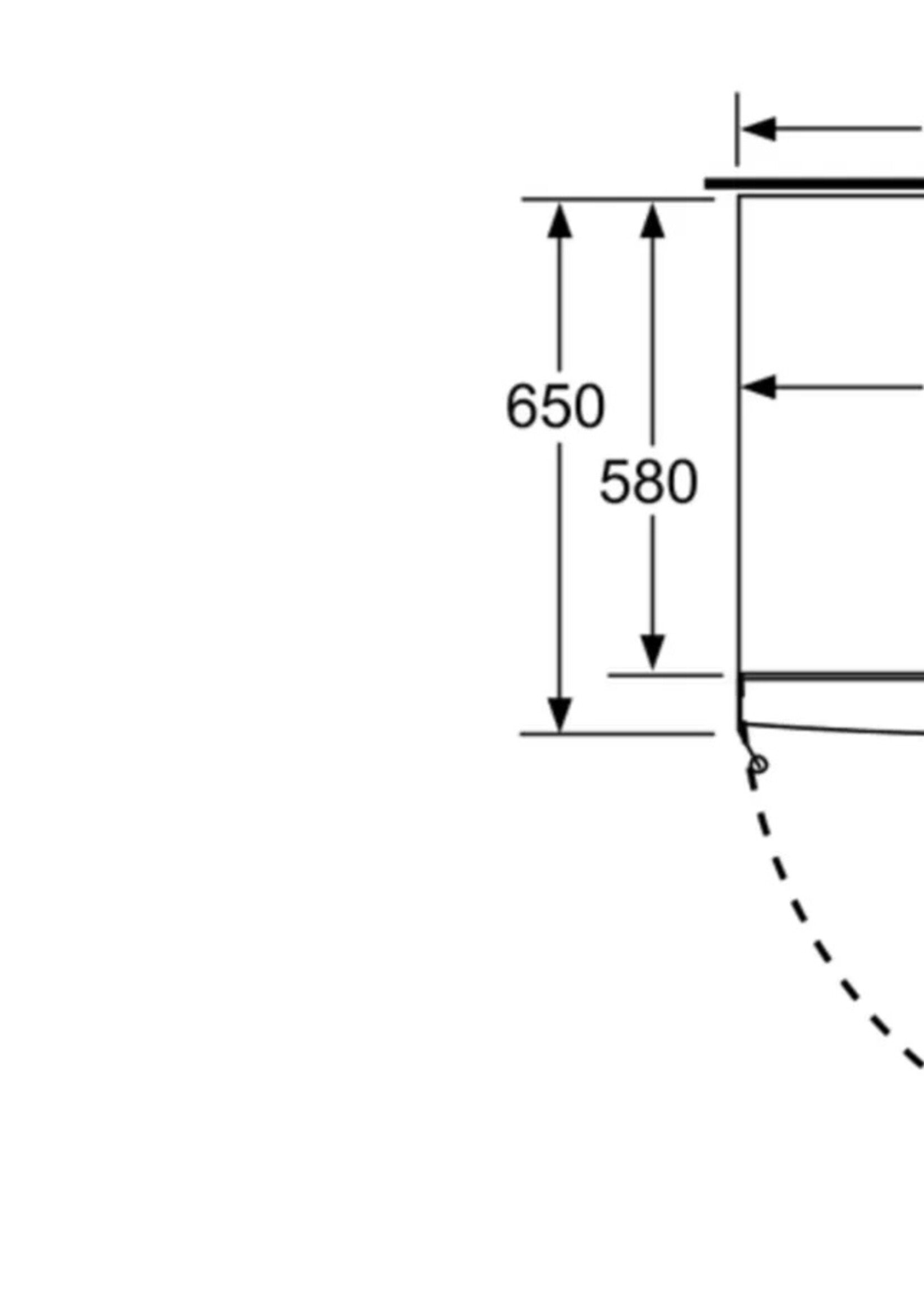 Bosch GSN33FWEV Vrijstaande vriezer - 176 cm