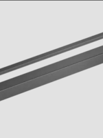 Siemens HZ66X600 Decoratiestrip zwart - 32 x 594 x 32 mm
