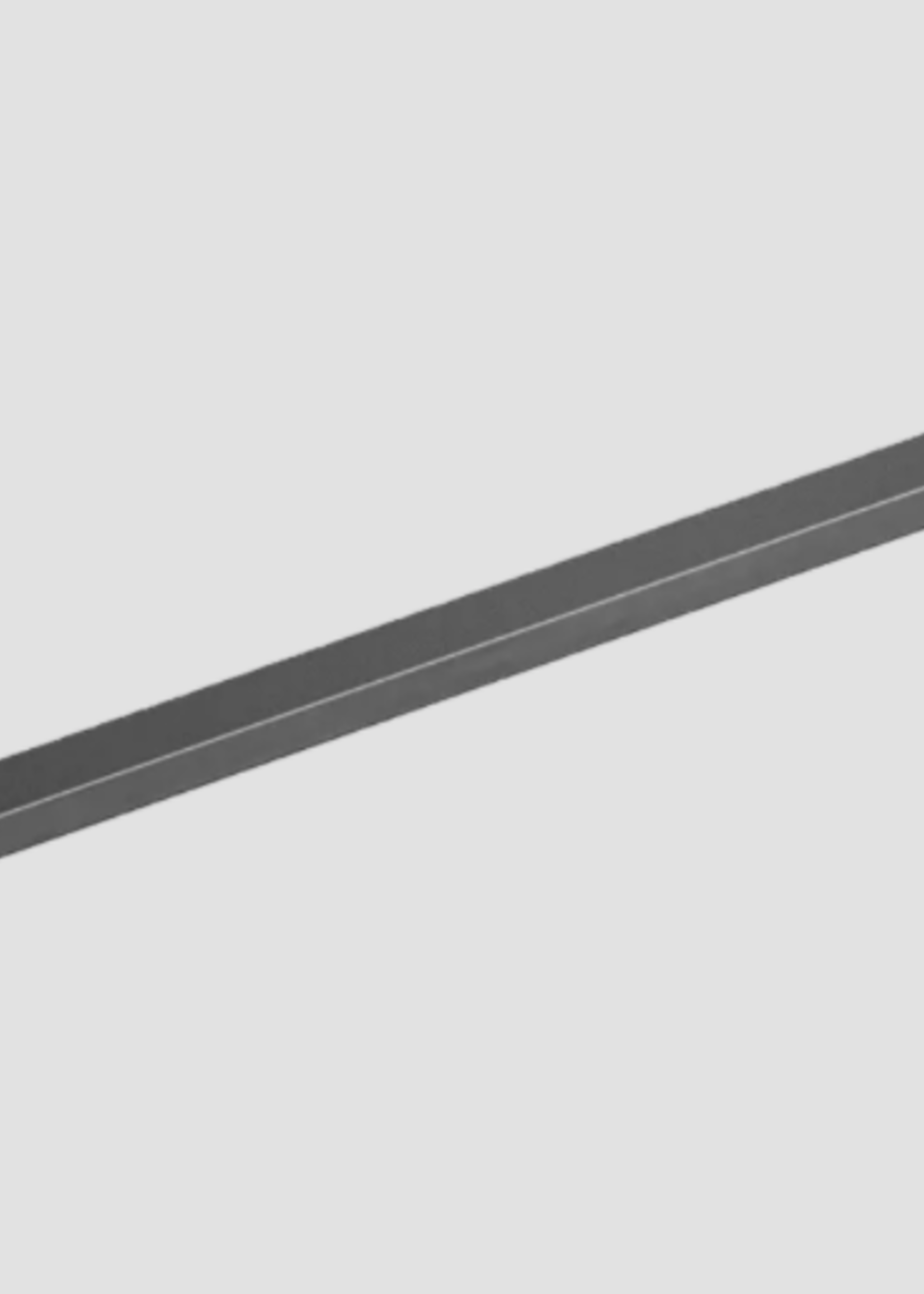Siemens HZ66X650 Decoratiestrip zwart 20 x 555 x 6 mm
