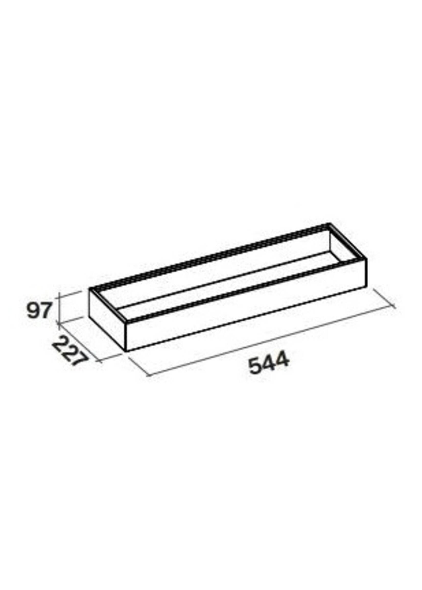 Falmec KACL.741#IF Kit spazio kruidenbakken (2stuks)