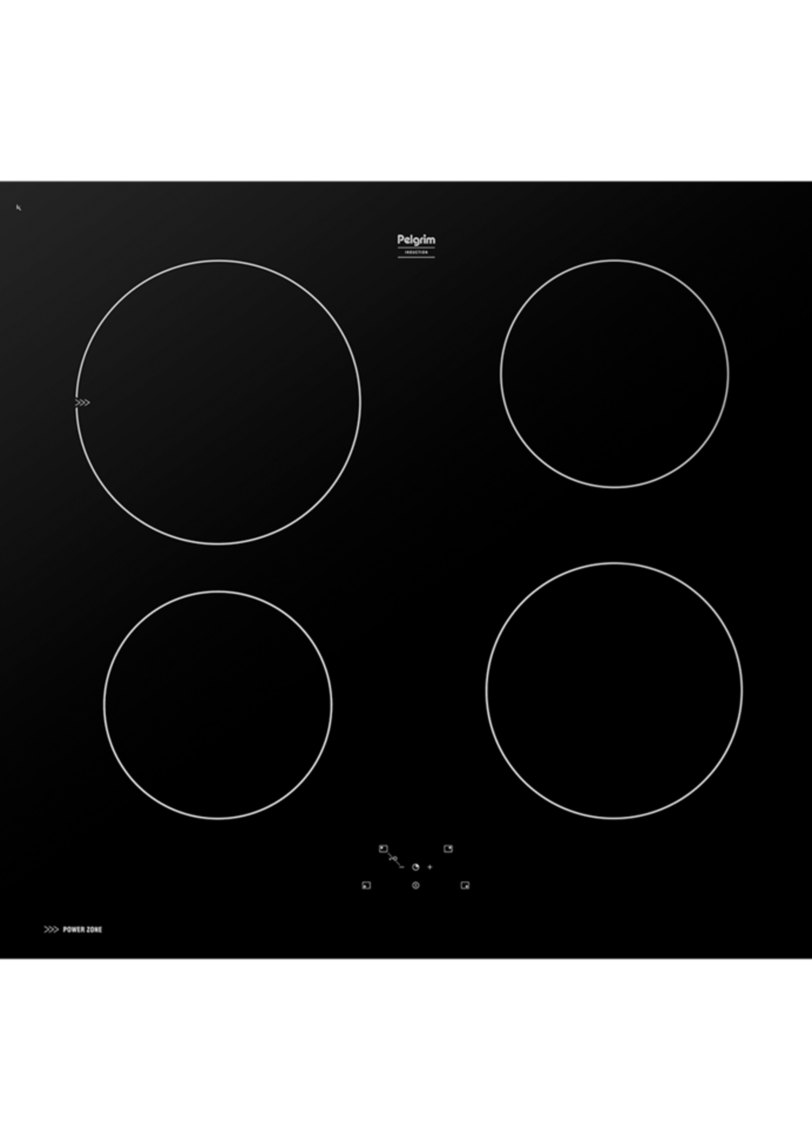 Pelgrim PKI260RVS Inductiekookplaat - 60 cm