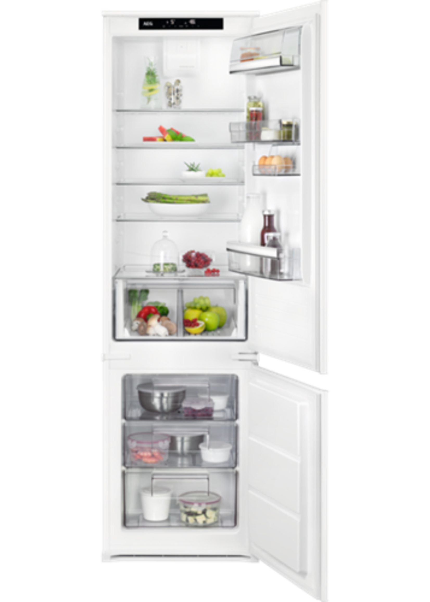 AEG SCB819F8FS Koel/vries combinatie - 189 cm