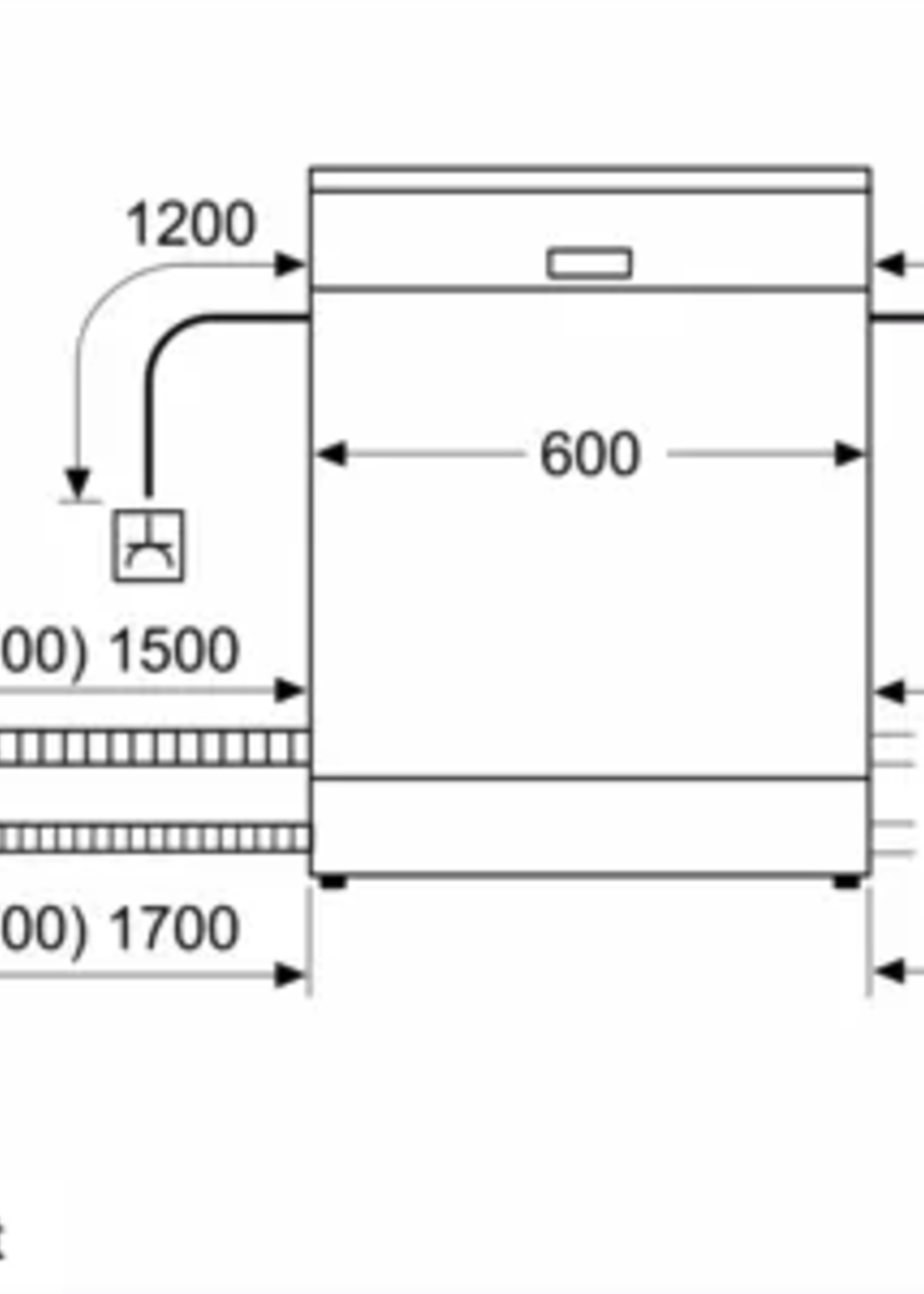 Siemens SN55ZS40CE Half geïntegreerde vaatwasser - 60 cm