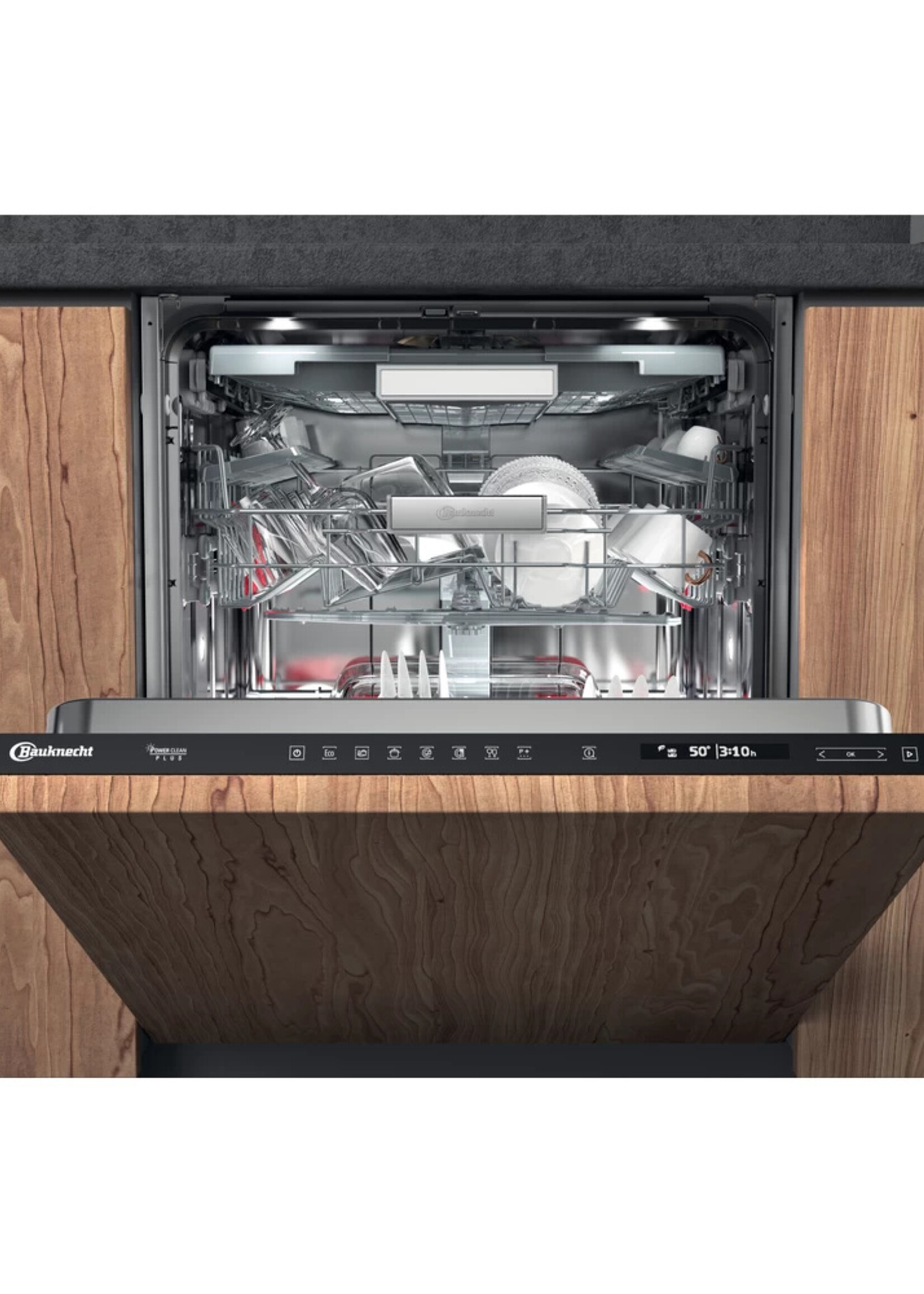 Bauknecht BCIF 5O41 PLEGTS Geïntegreerde vaatwasser - 60 cm