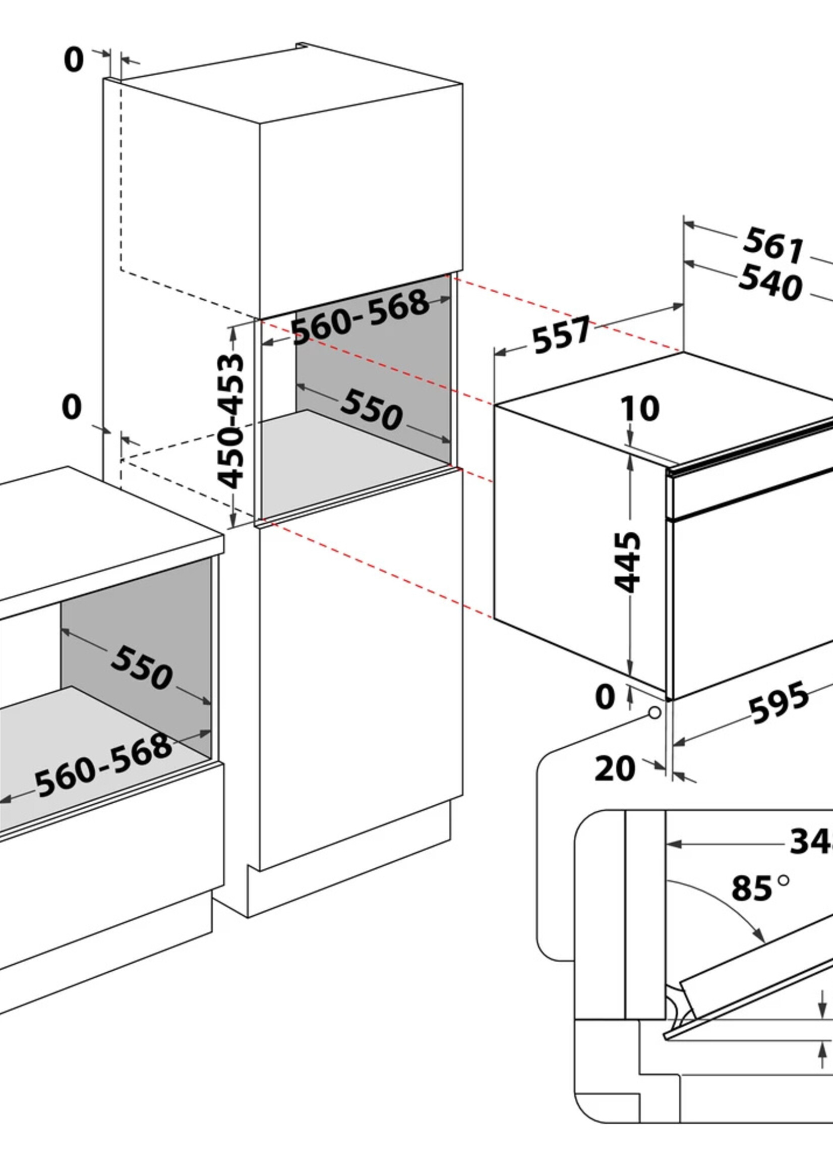 Bauknecht EMEK9 P545 PT Combi magnetron - 45 cm
