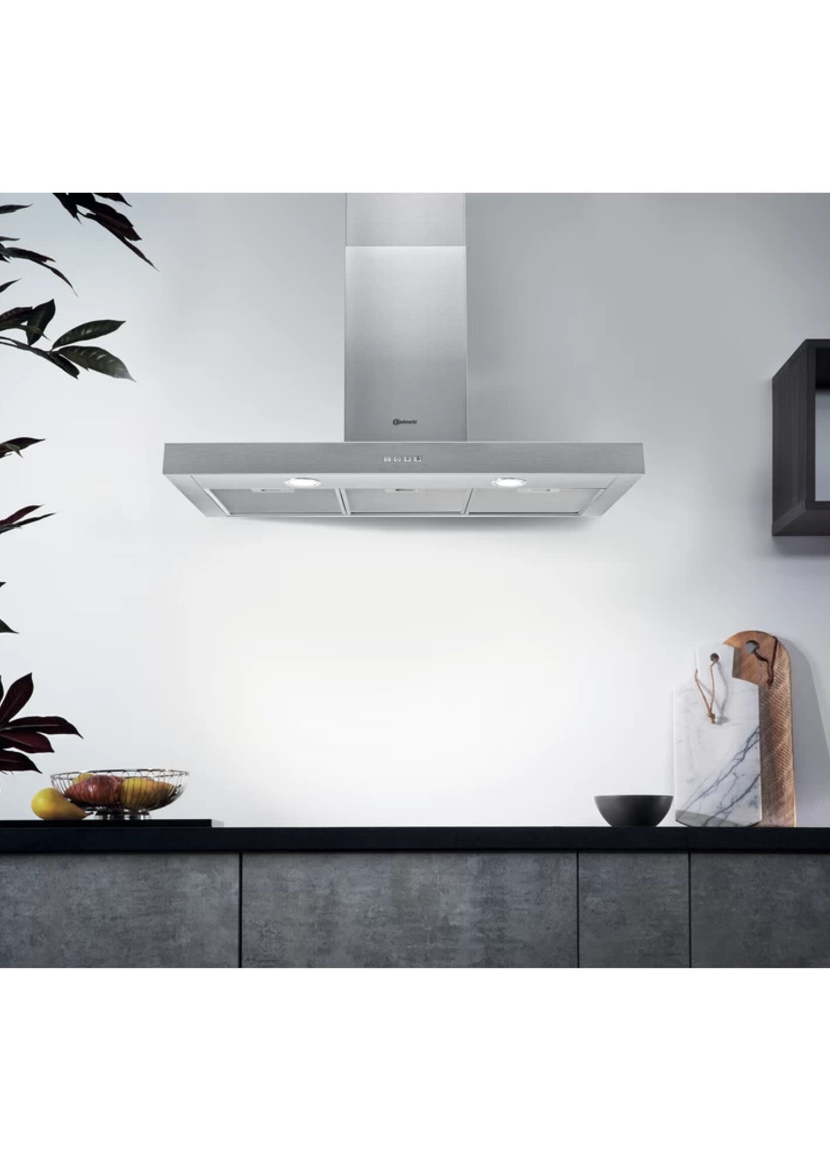 Bauknecht DBHBS 94 LM X Wandschouwkap - 90 cm