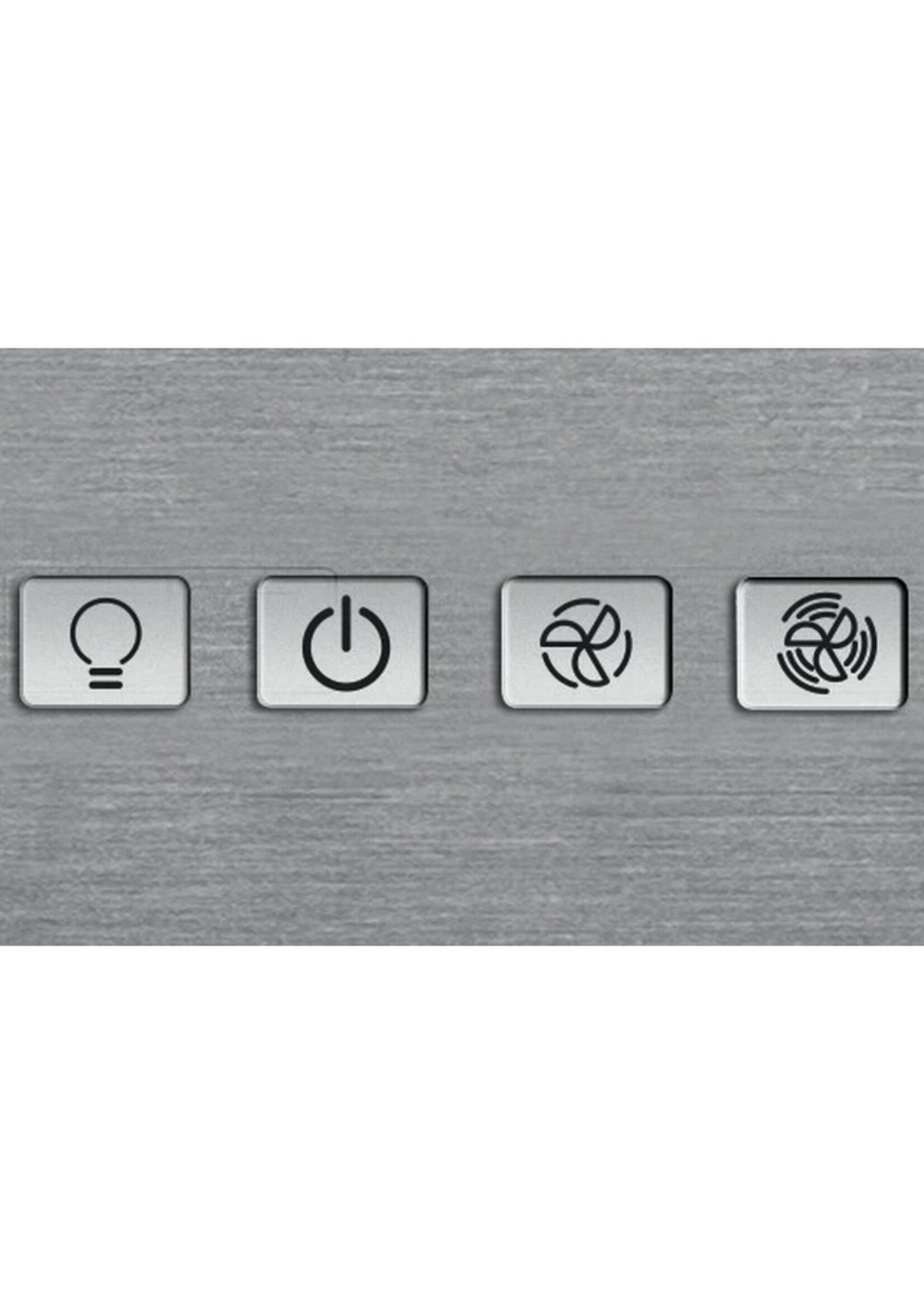 Bauknecht DBHBS 94 LM X Wandschouwkap - 90 cm