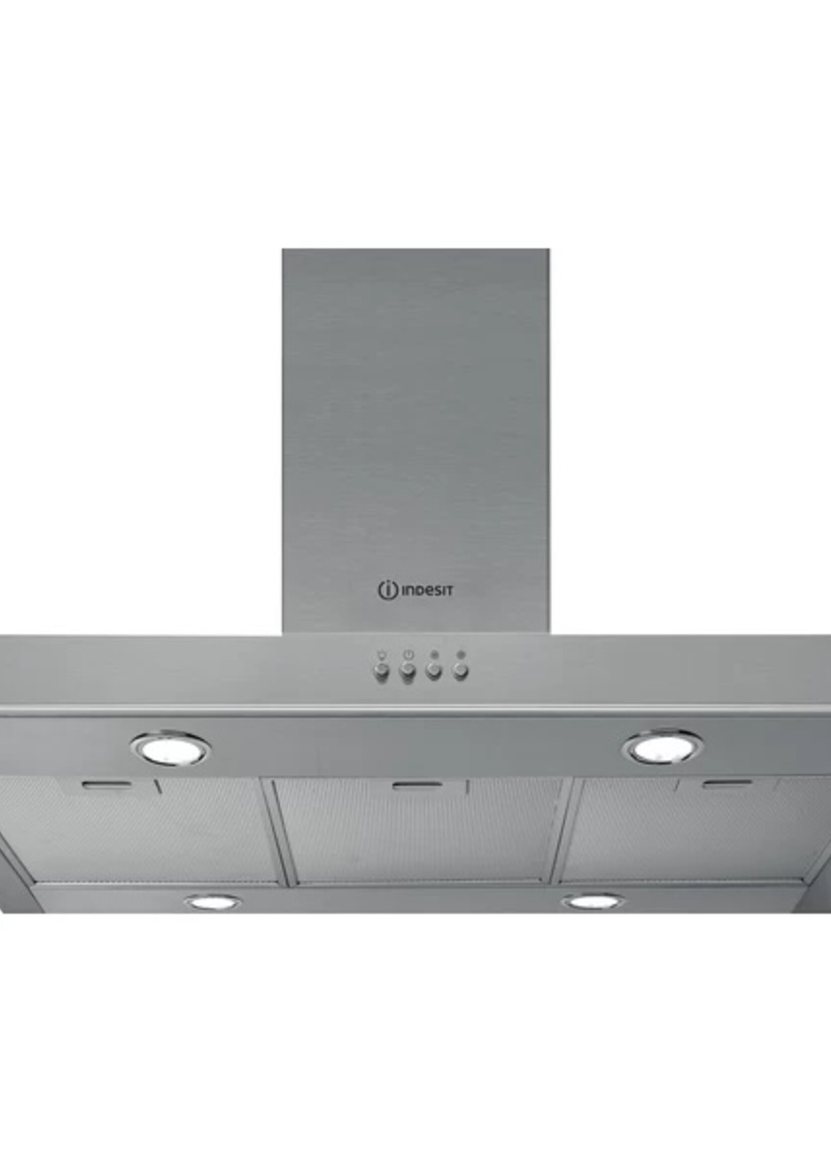 Indesit IHPC 9.5 LM X Wandschouw afzuigkap - 90 cm