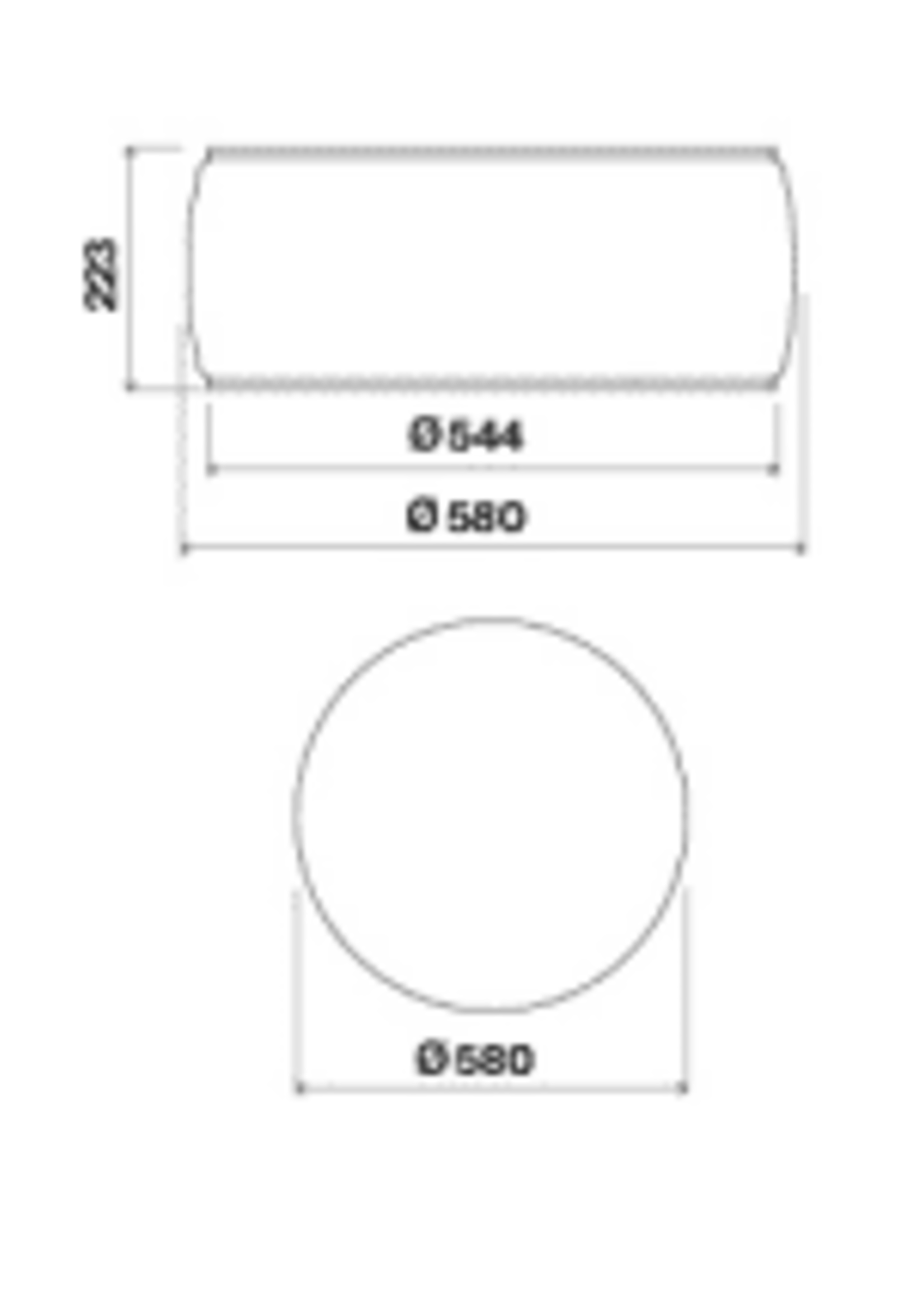 Falmec Soffio Afzuigkap - 54 cm