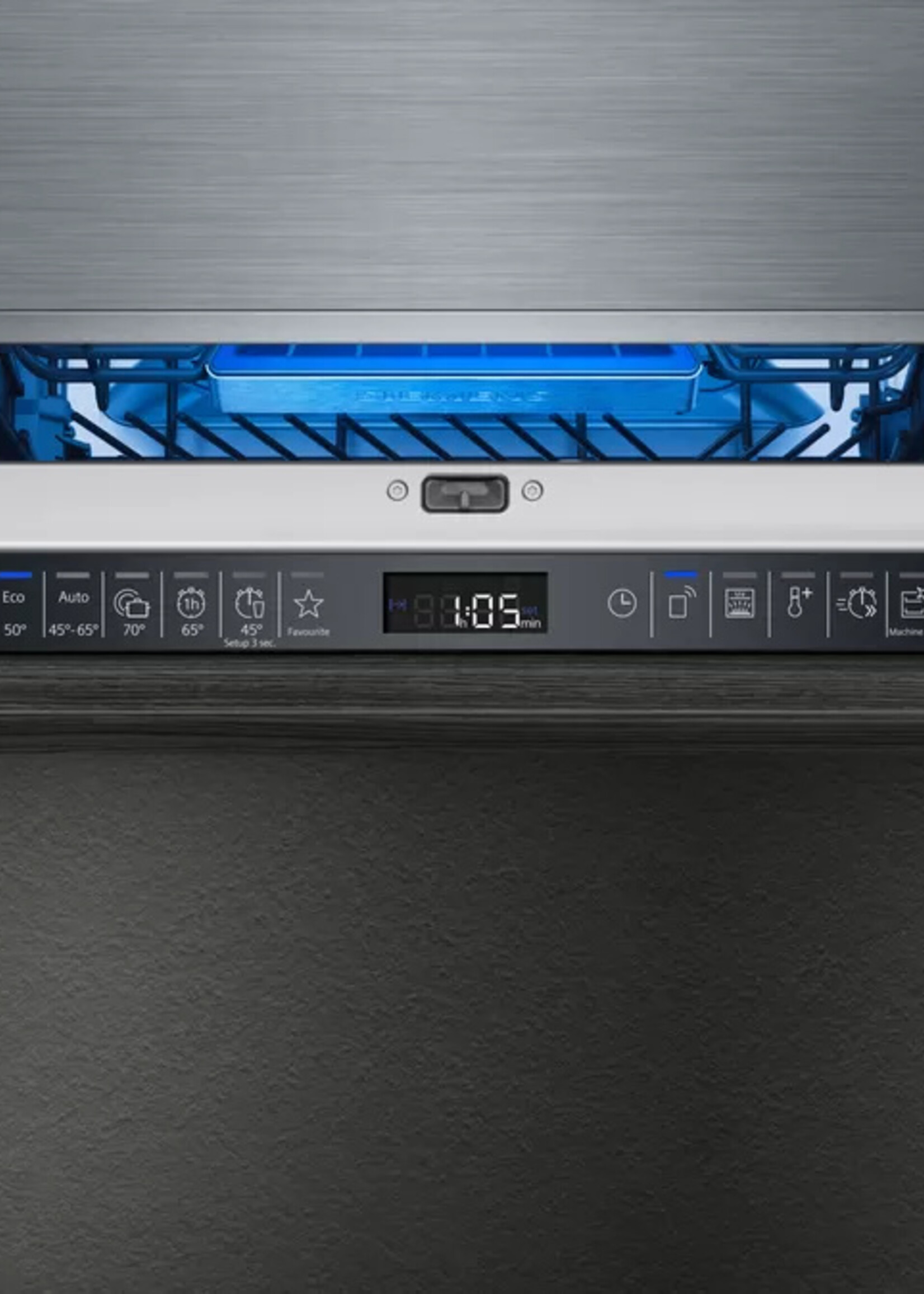 Siemens SR85E800LE Geïntegreerde vaatwasser - 45 cm