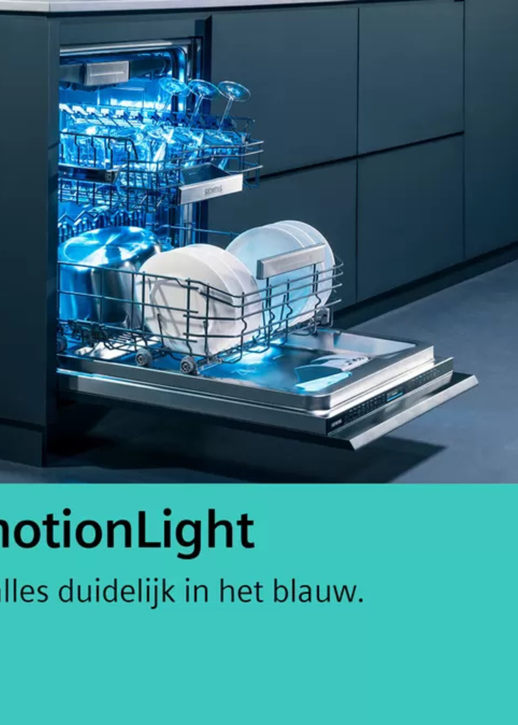 Siemens SR85E800LE Geïntegreerde vaatwasser - 45 cm