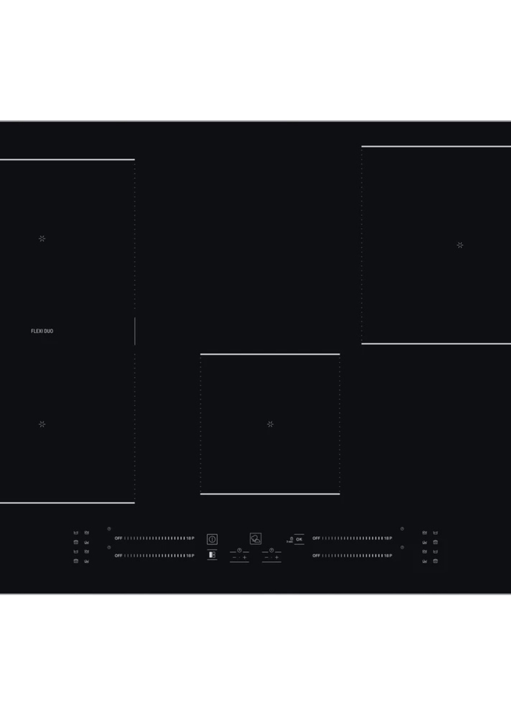Bauknecht BS 2677C AL Inductiekookplaat - 77 cm