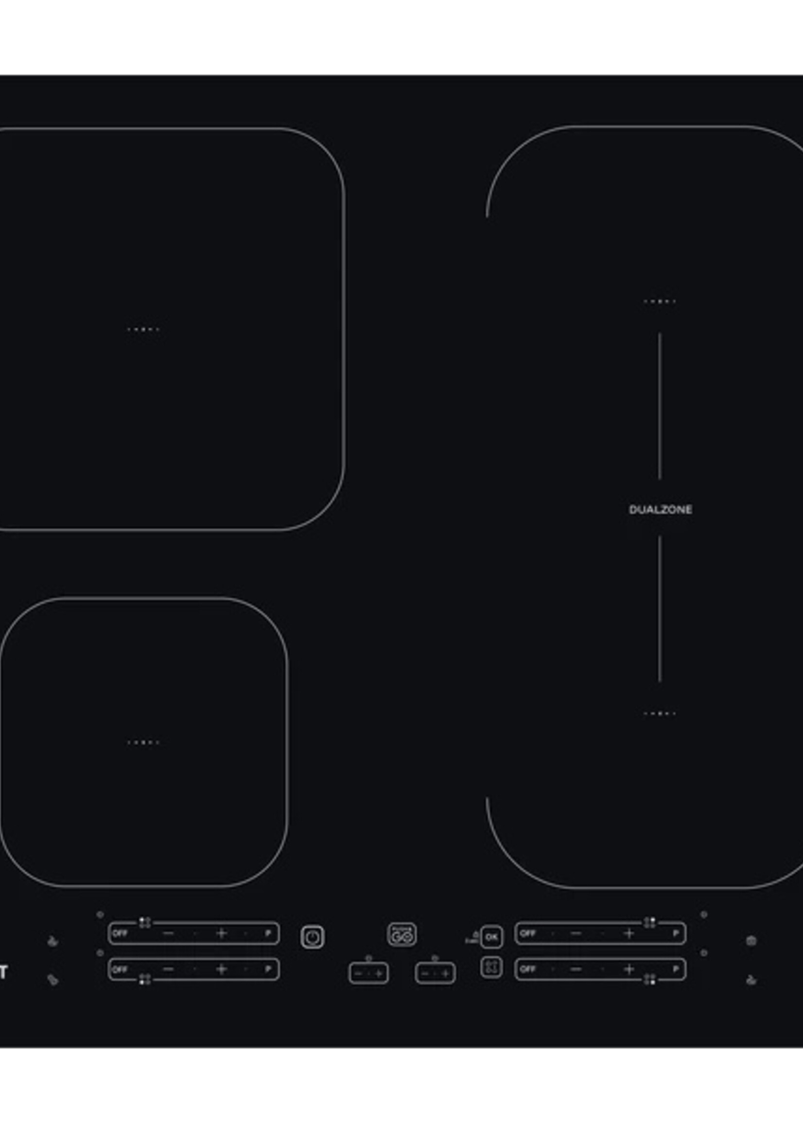 Indesit IB 65B60 NE Inductiekookplaat - 59 cm