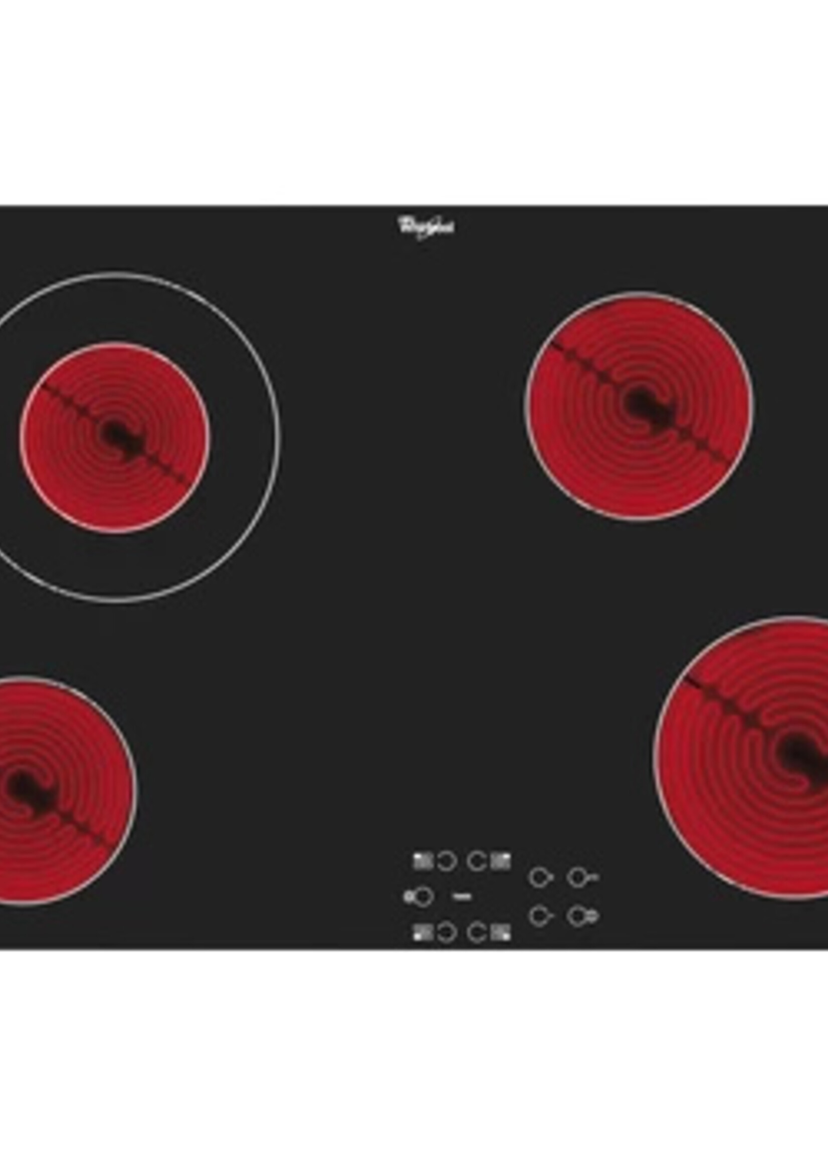 Whirlpool AKT 8330/LX Keramische kookplaat - 77 cm