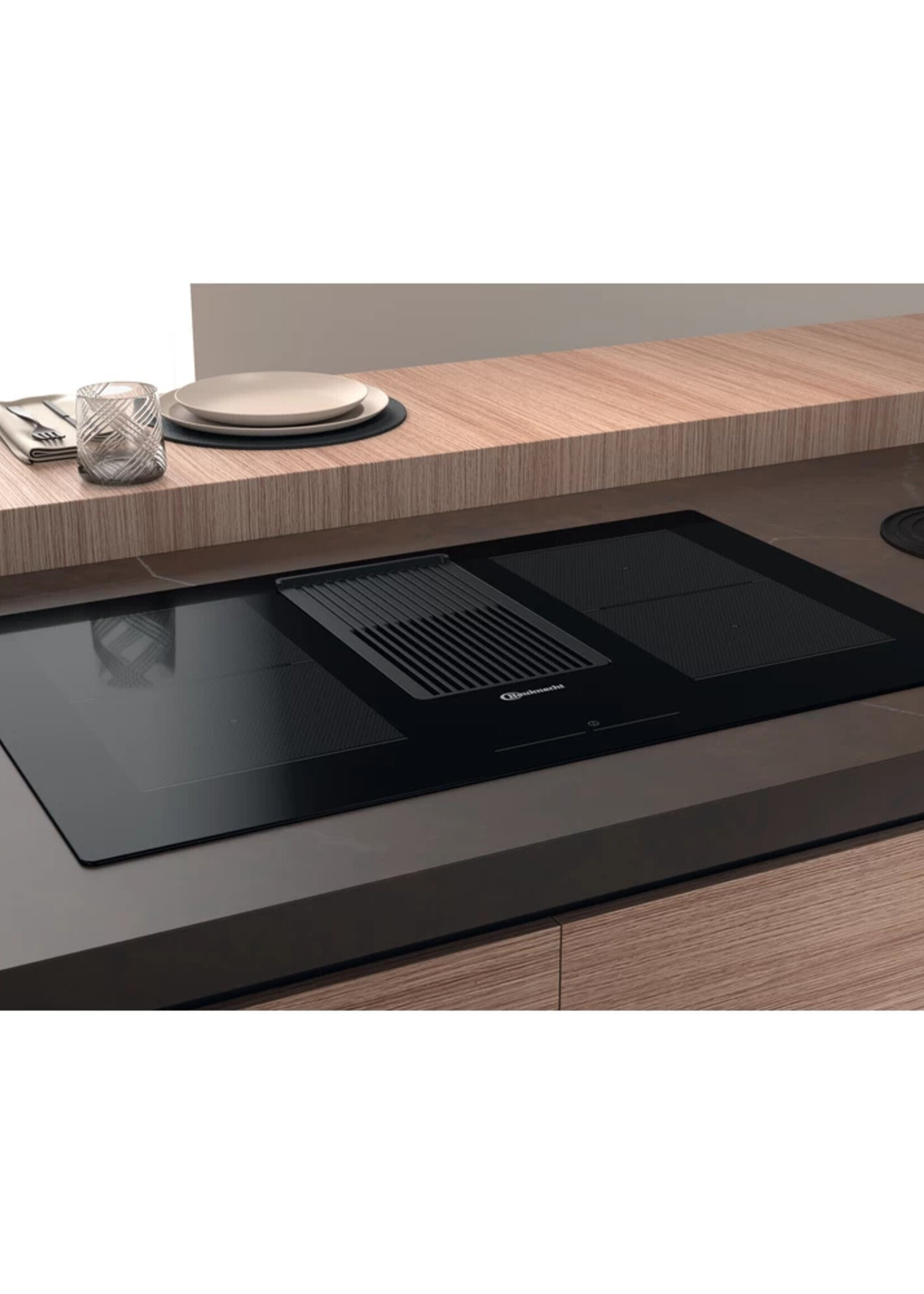 Bauknecht BVH 92 2B K/1 Inductiekookplaat met afzuiging - 83 cm