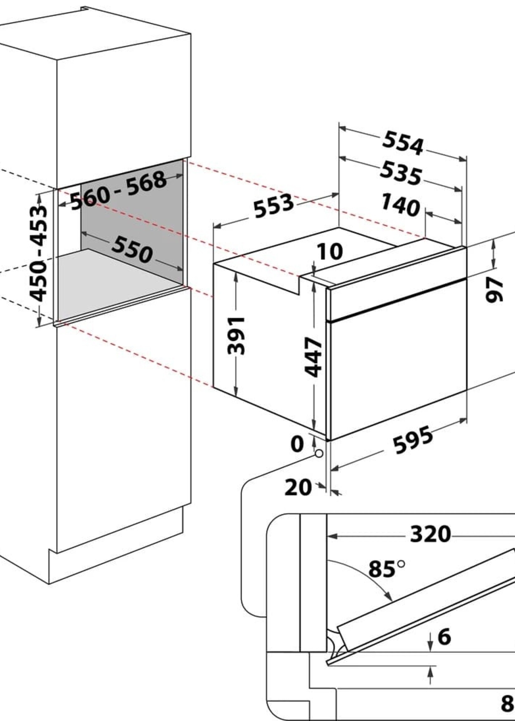 Bauknecht EMPK11 F645 Combi-magnetron - 45 cm
