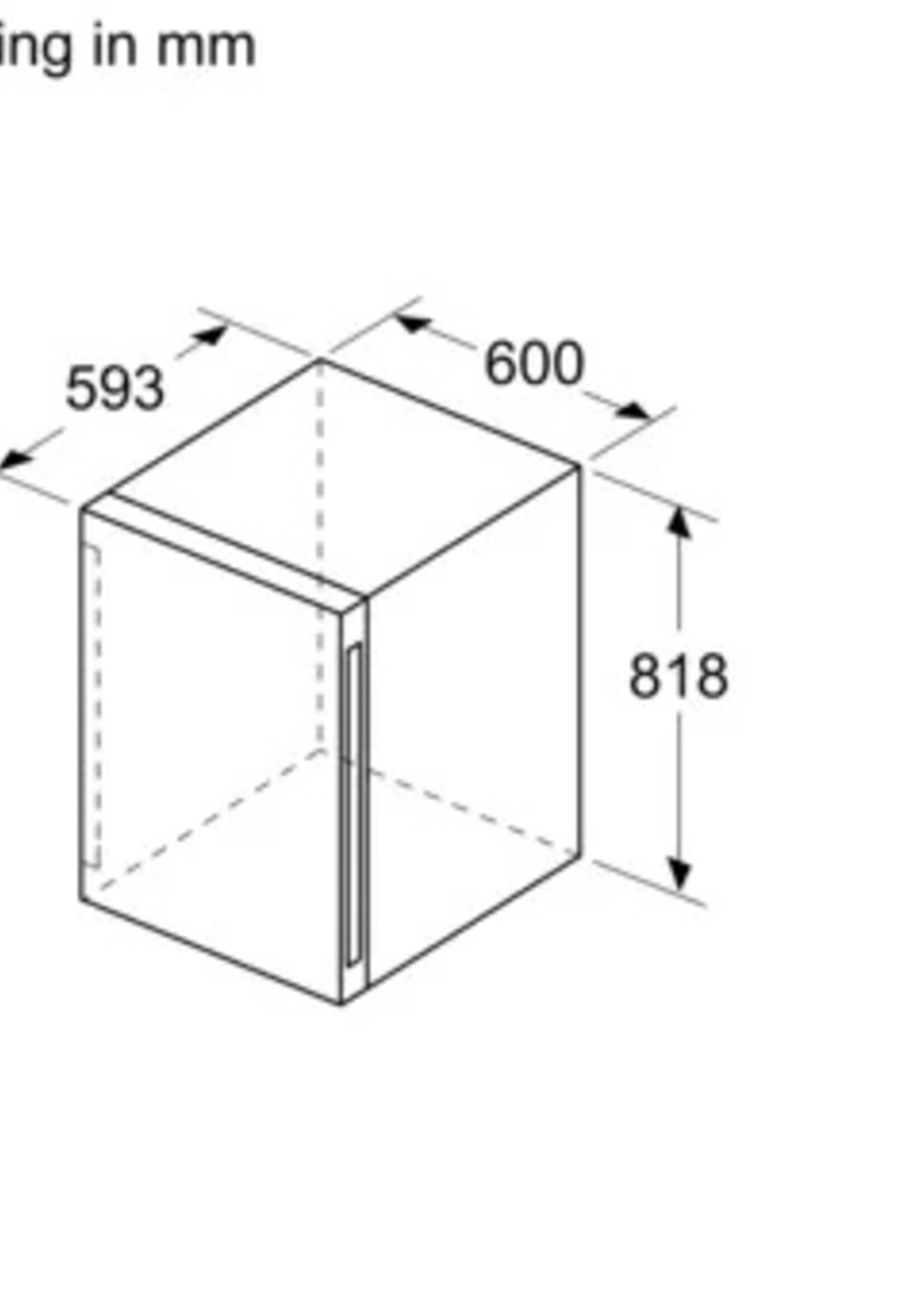 Siemens KW16KATGA Wijnklimaatkast - 60 cm