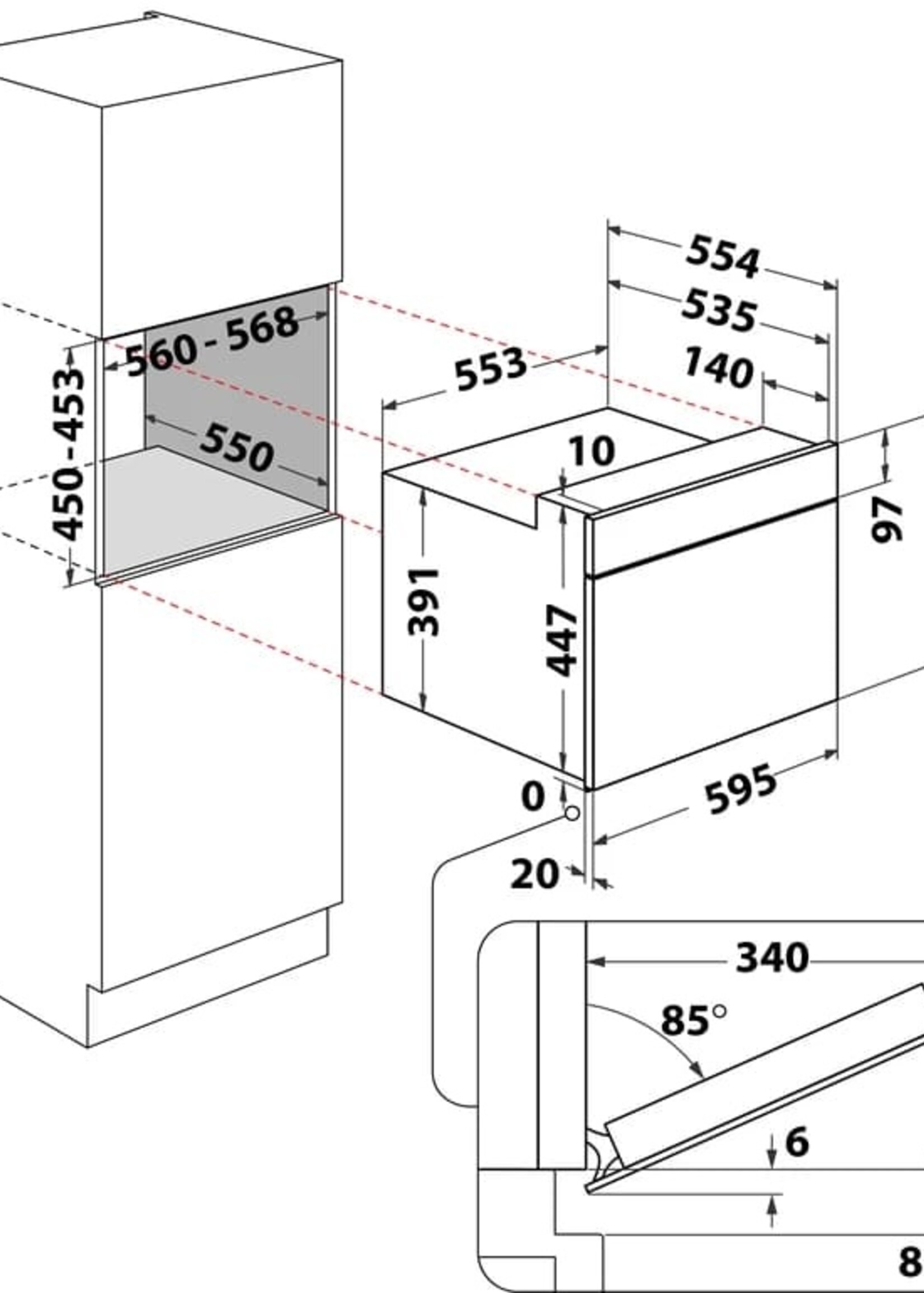 Bauknecht EMPK5 5645 ES Combi magnetron - 45 cm