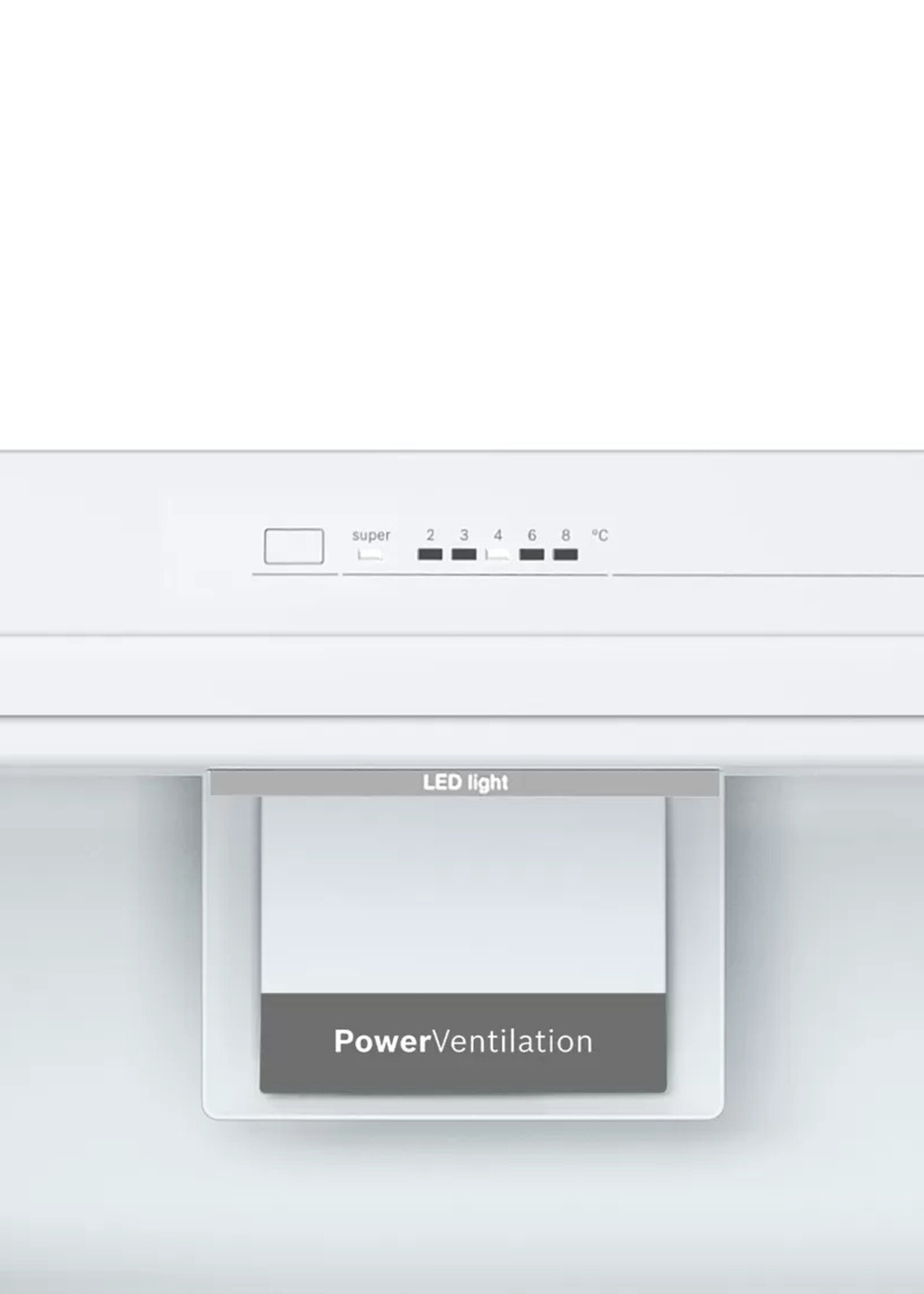 Bosch KSV36CWEP Vrijstaande koelkast - 186 cm