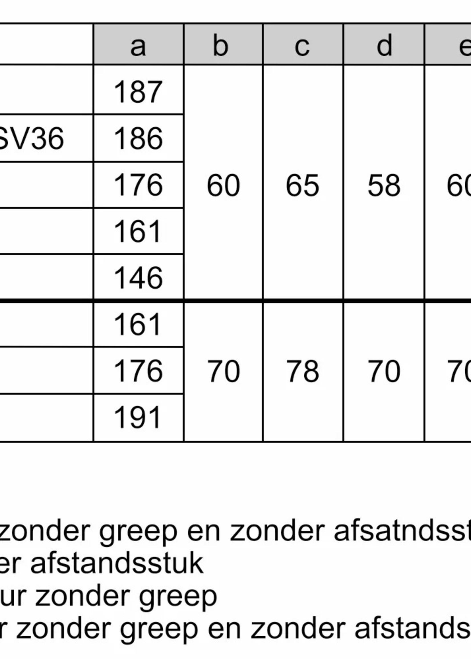 Bosch KSV36CWEP Vrijstaande koelkast - 186 cm