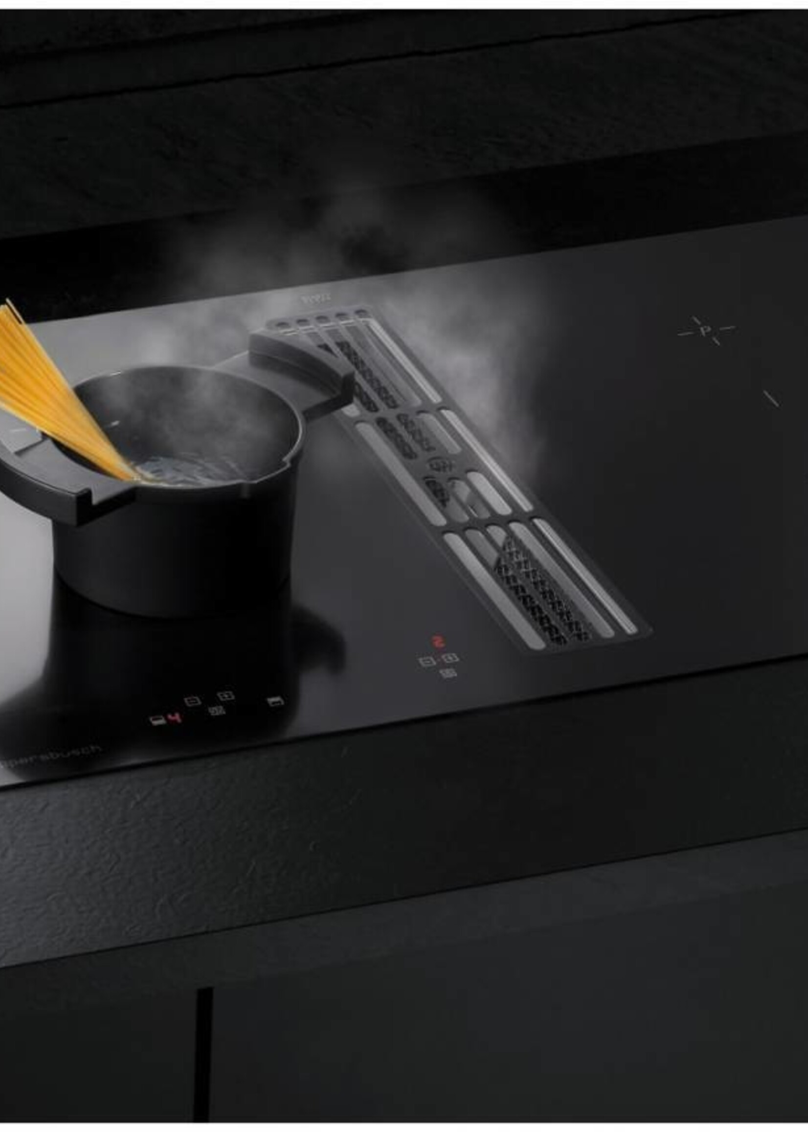 Küppersbusch KMI8500.0SR inductiekookplaat met afzuiging -  INCL PlasmaHome QUADRO 800