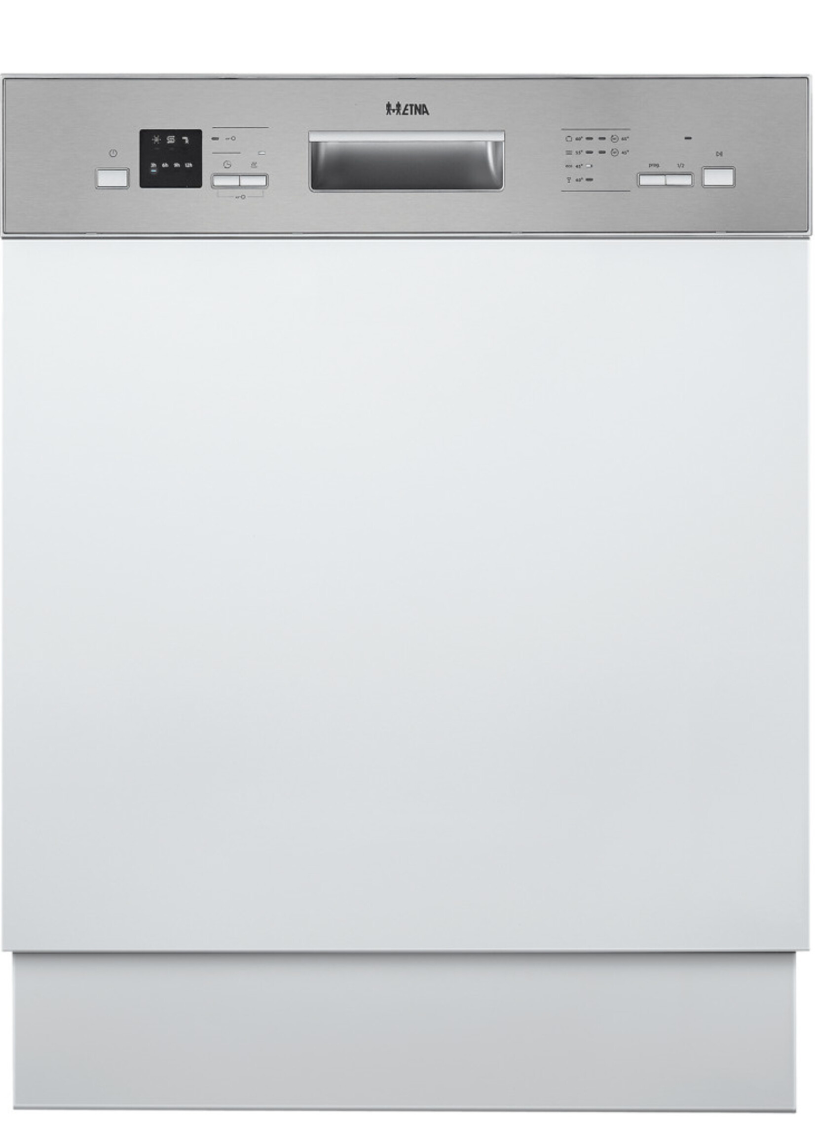 Etna VW47BM Half geïntegreerde vaatwasser - 60 cm