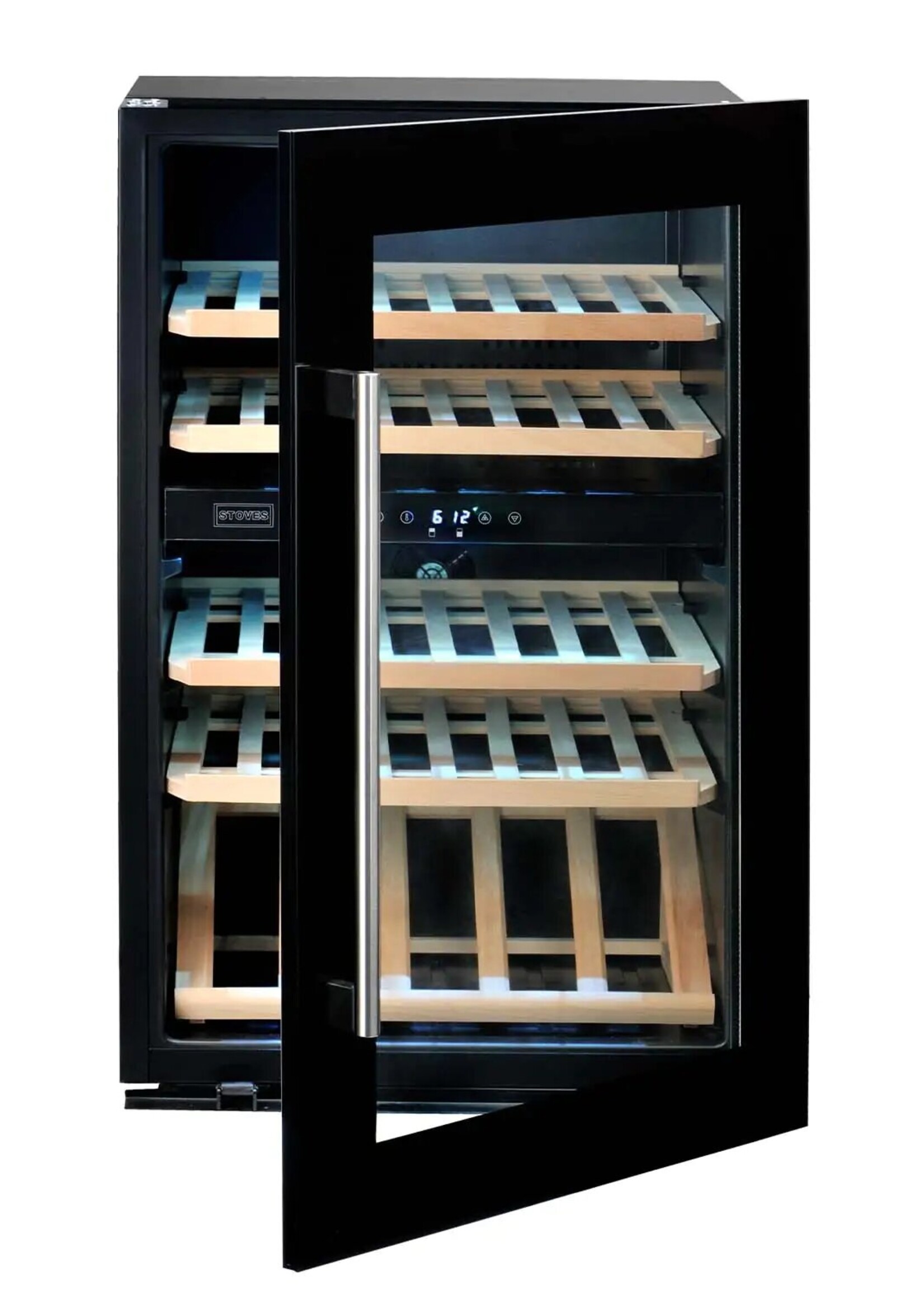 Stoves ST446885 Wijnklimaatkast - 60 cm Bordeaux