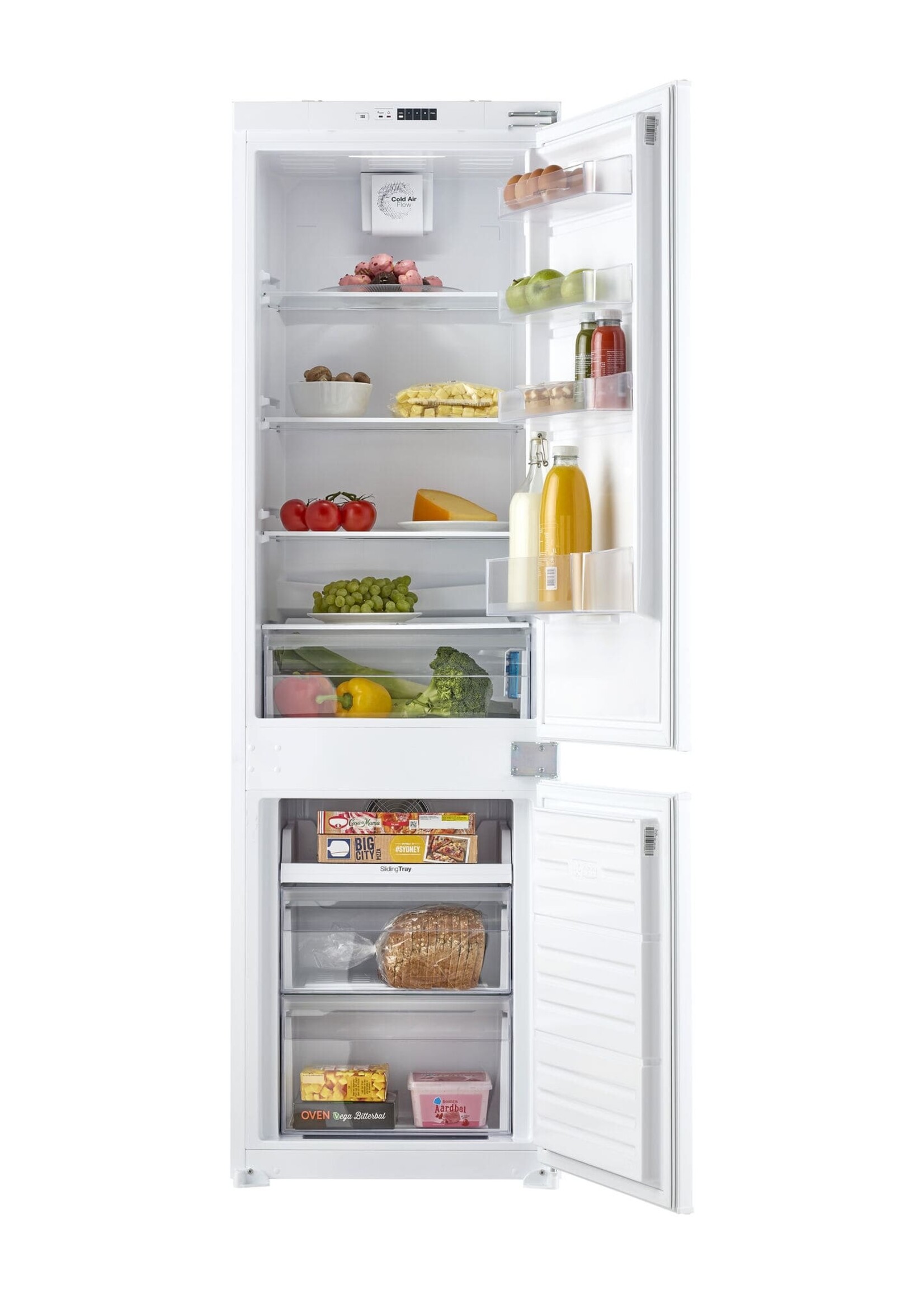 Inventum IKV1788S Koel-vries combinatie - 178 cm
