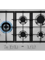 AEG HGB75500SM Gaskookplaat - 75 cm
