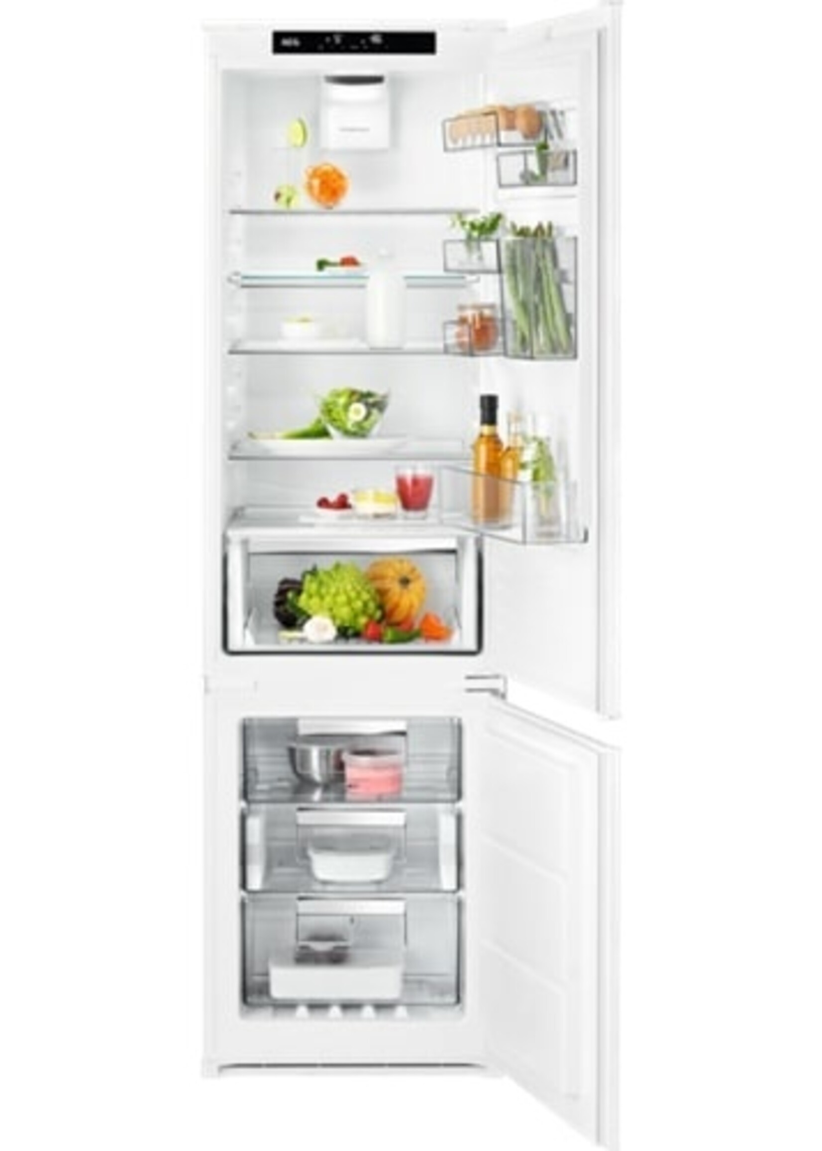 AEG SCE819E5TS Koel/vriescombinatie - 190 cm