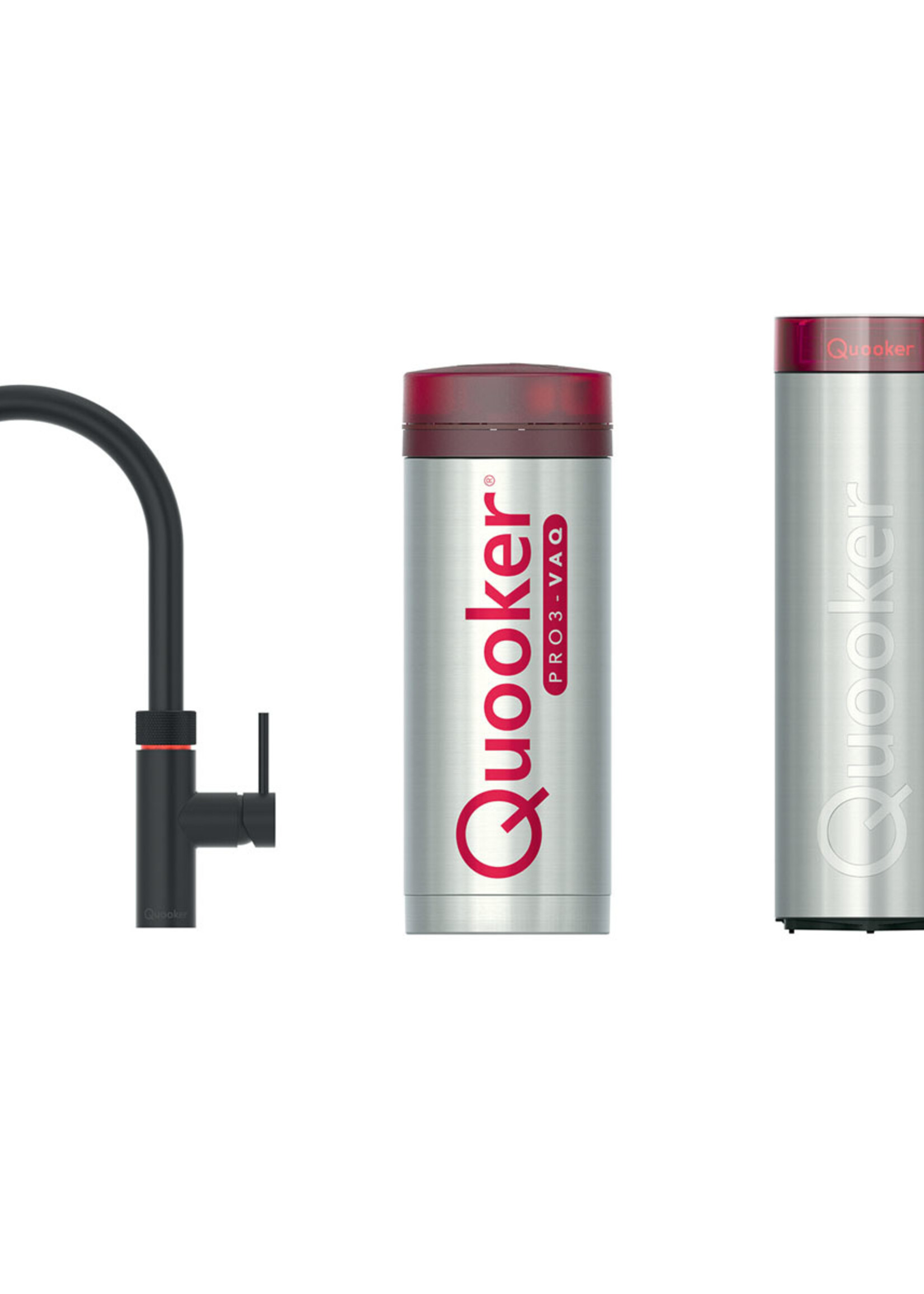 Quooker Flex zwart PRO3 CUBE