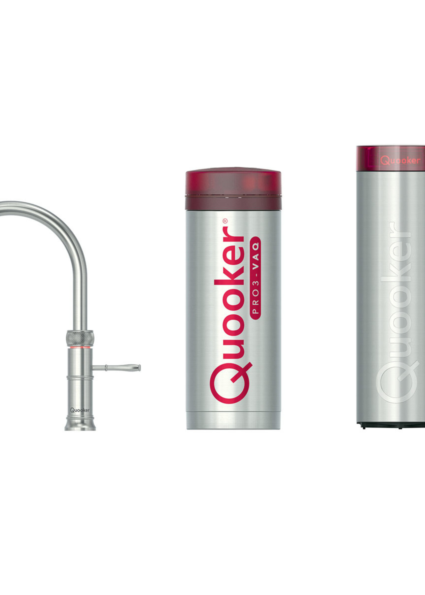 Quooker 3CFRRVS CUBE kokend waterkraan