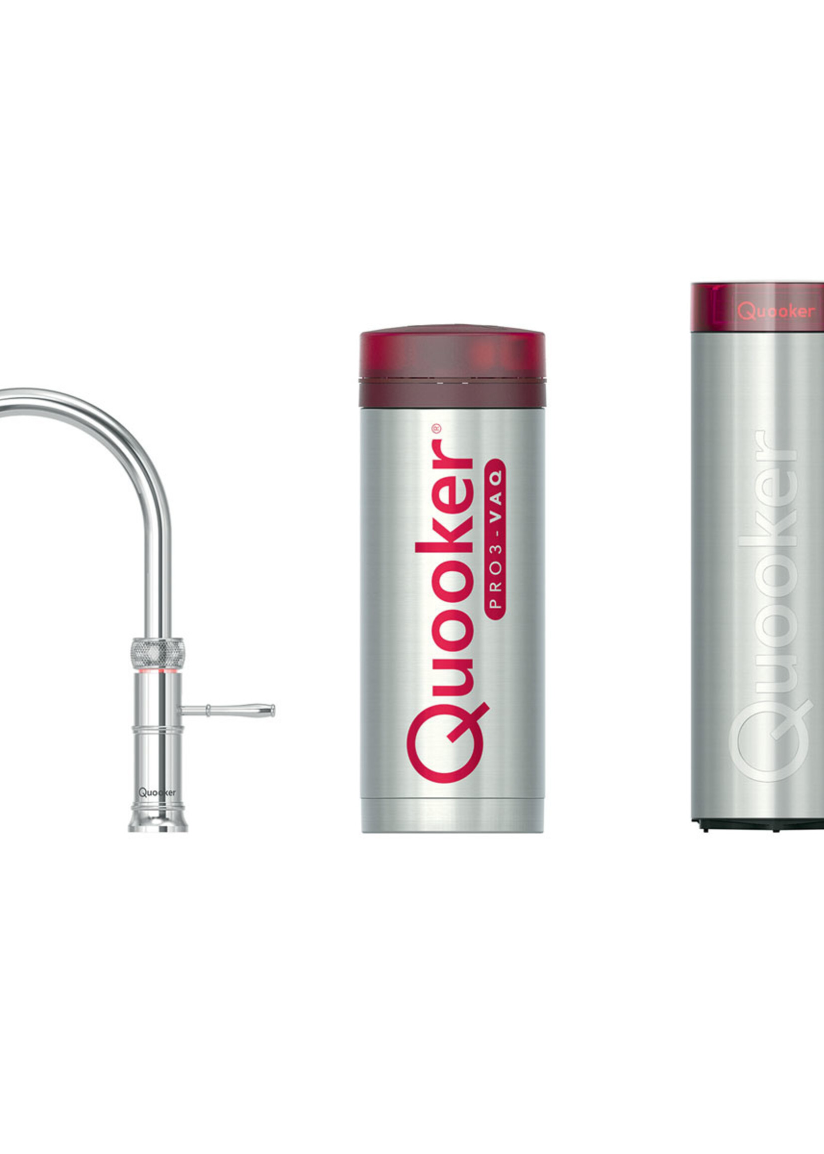 Quooker 3CFRNIG CUBE kokend waterkraan