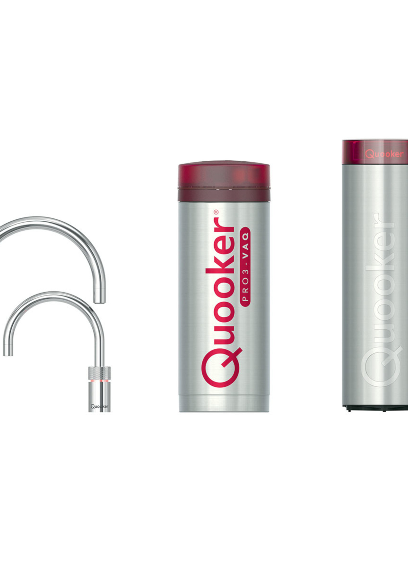 Quooker 3NRRVSTT CUBE kokend waterkraan