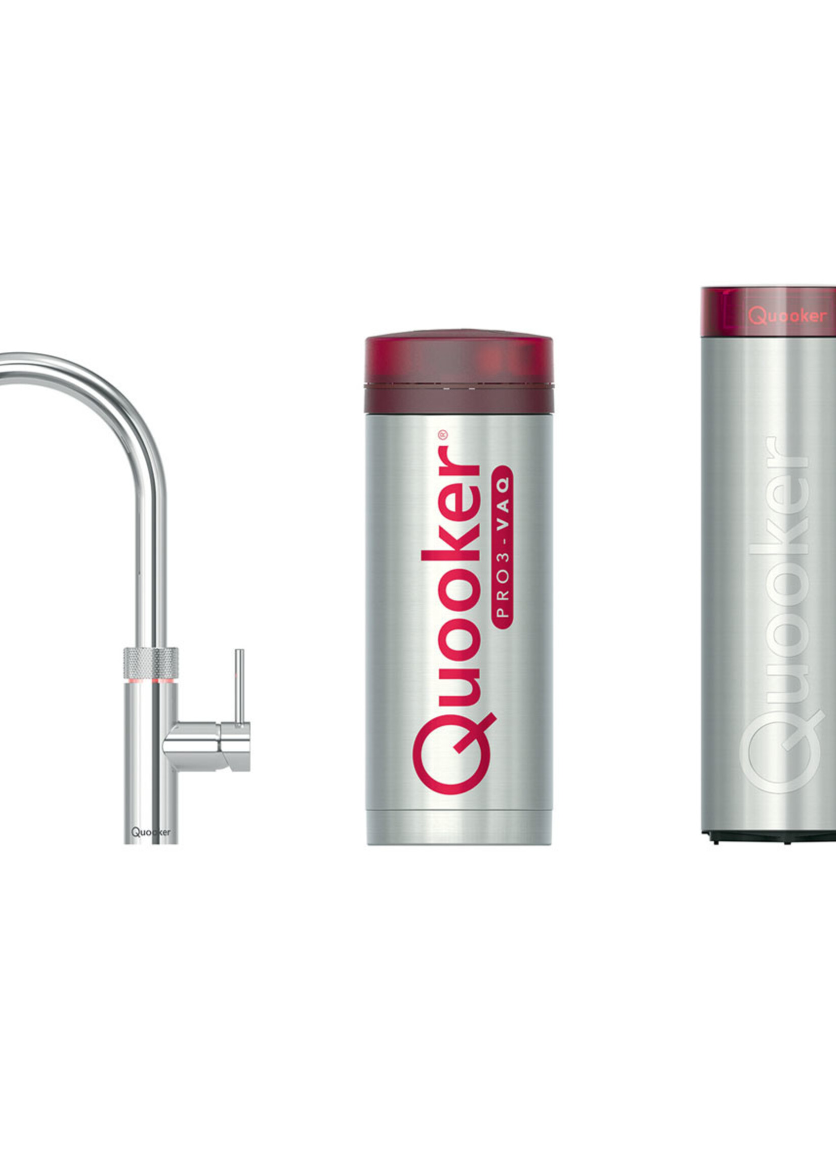 Quooker 3XCHR CUBE kokend waterkraan