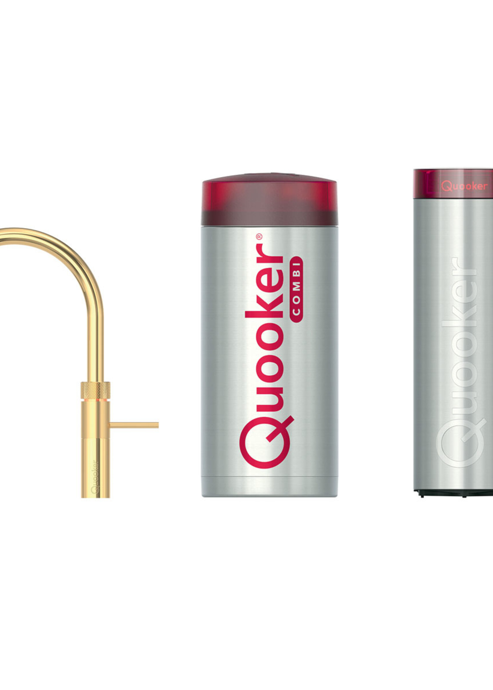 Quooker 22FRGLD CUBE kokend waterkraan