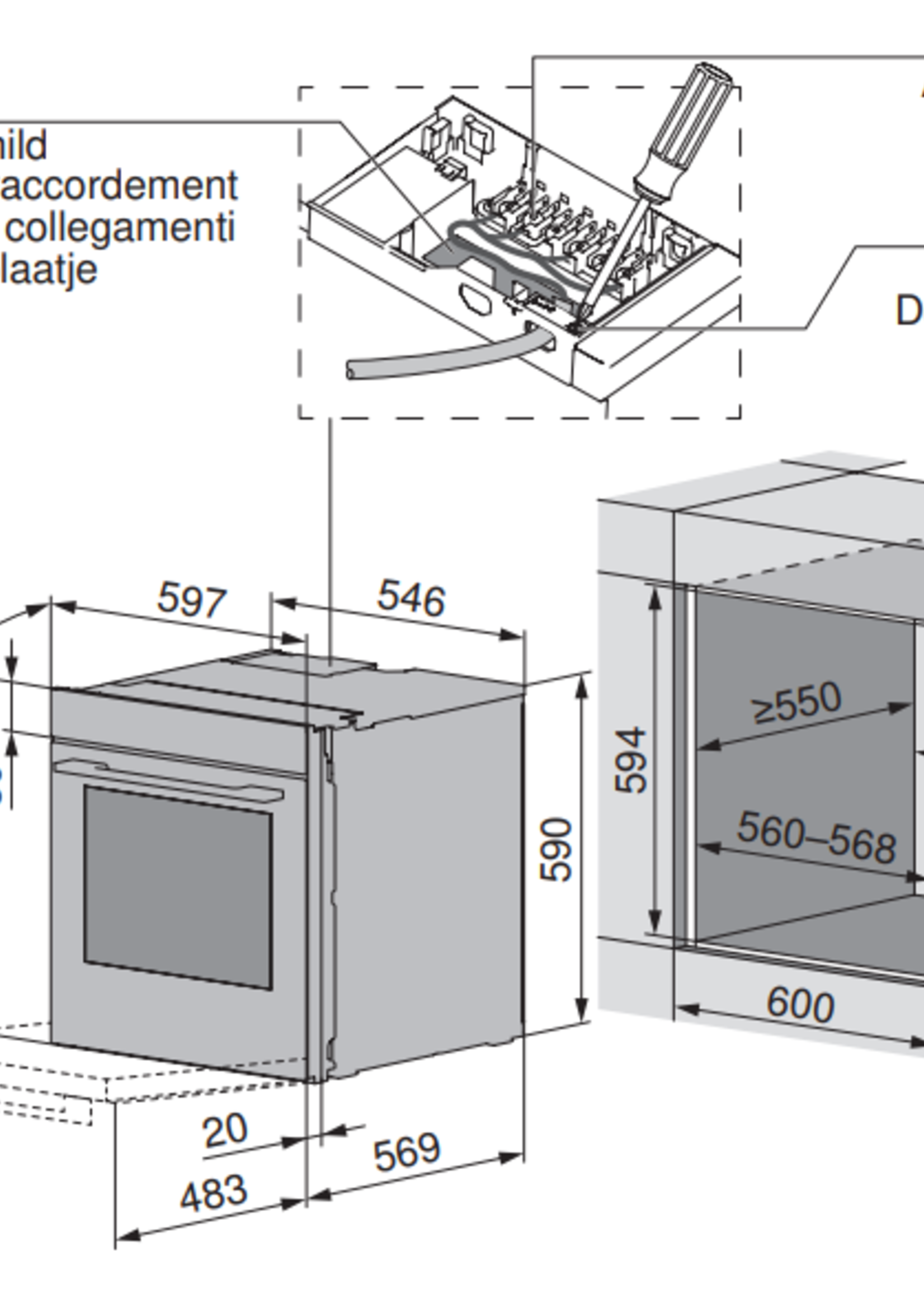 V-ZUG CombairSteamer V2000 60 platinum combi-stoomoven