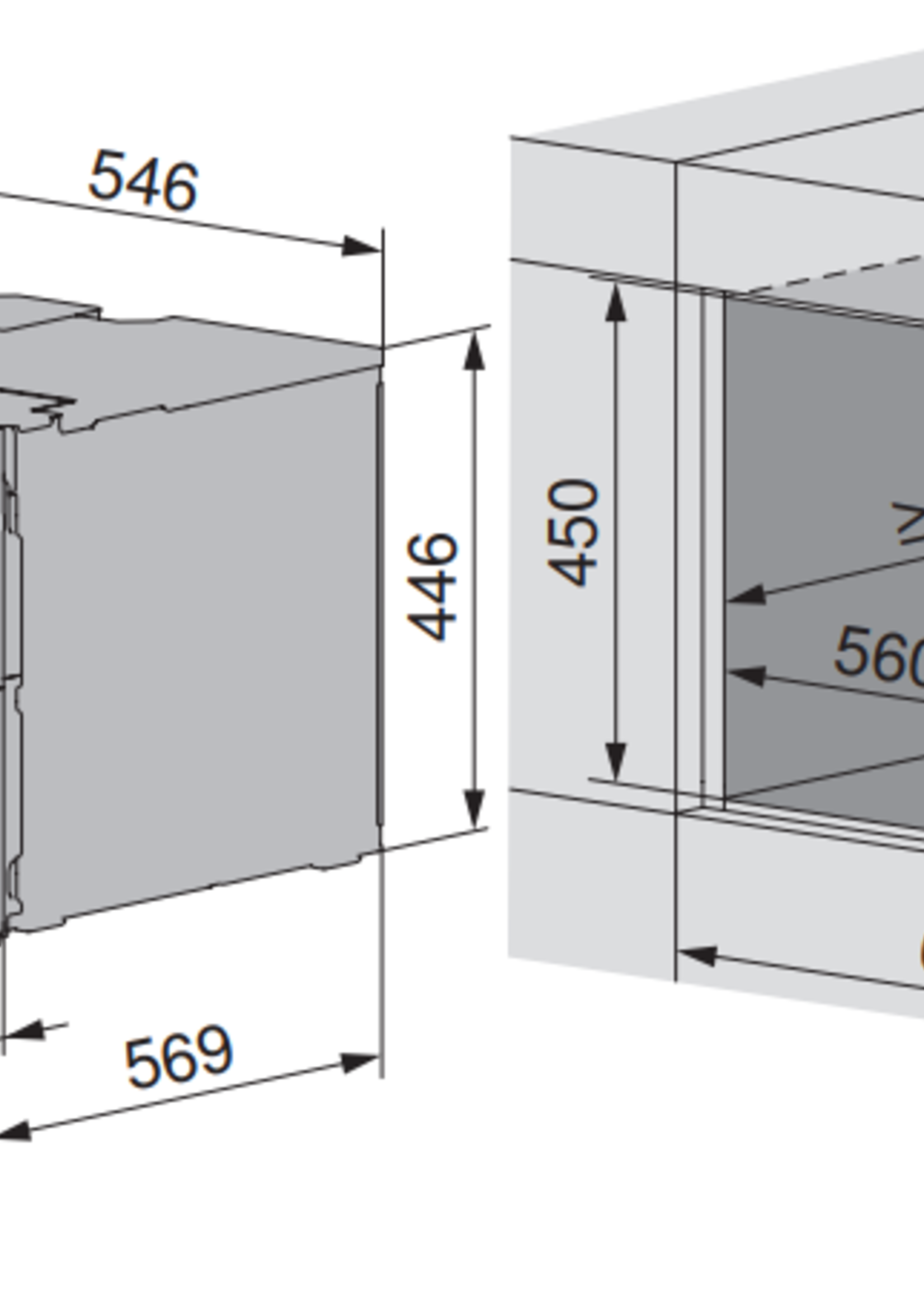 V-ZUG CombiSteamer V6000 45 AutoDoor  platinum