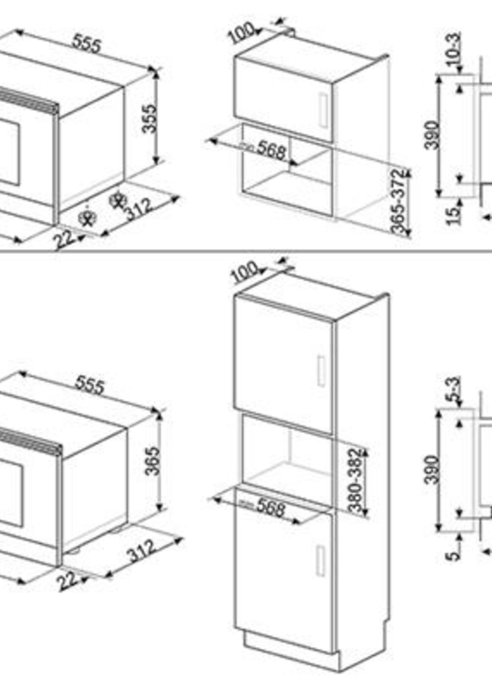 Smeg SMEG MP122N1 Solo Magnetron