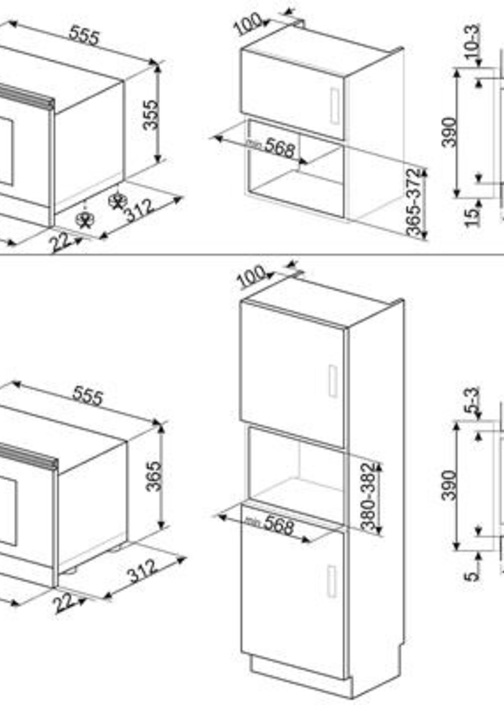 Smeg SMEG MP322X1 Solo Magnetron