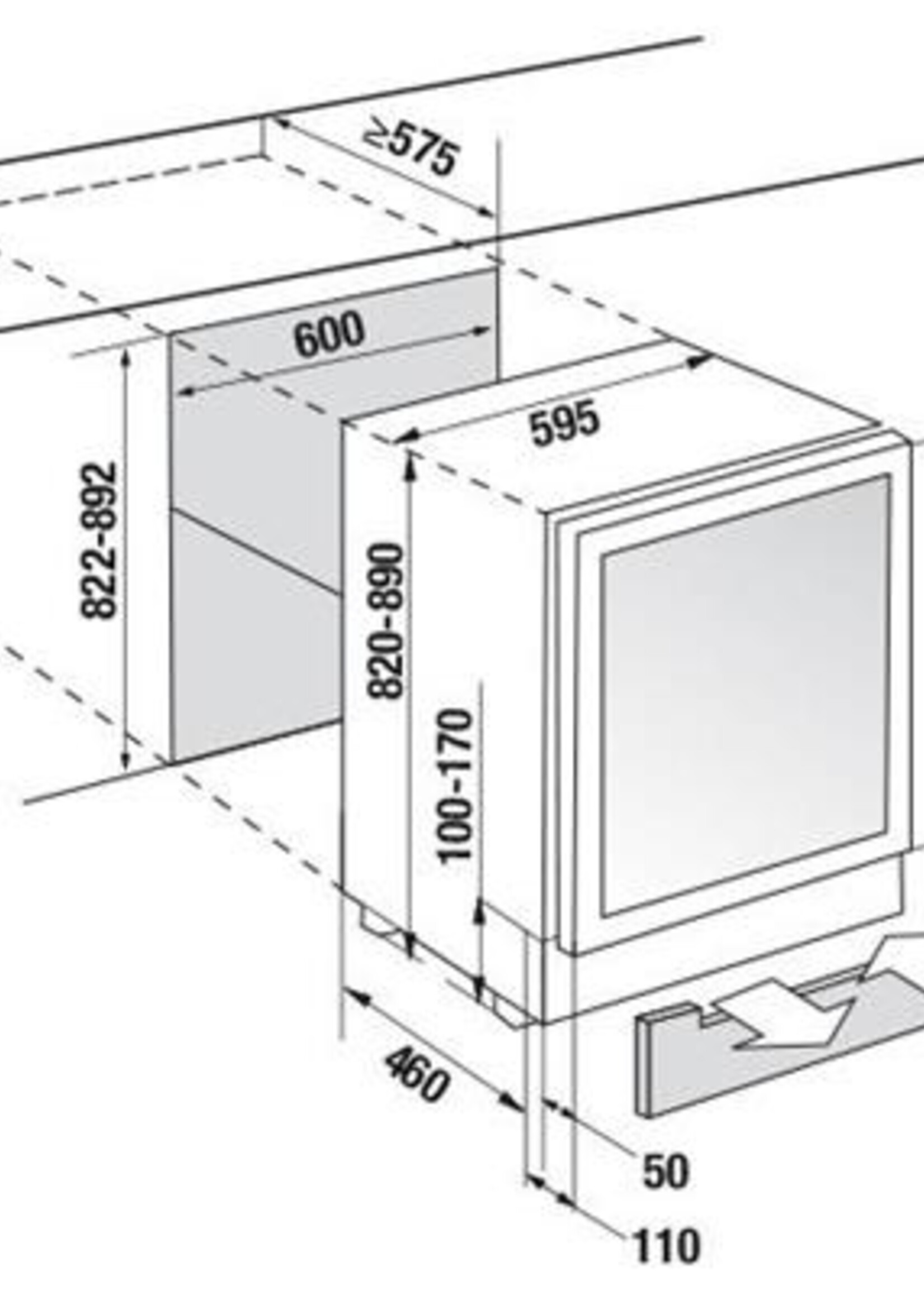 Küppersbusch FWKU18000S wijnkoelkast onderbouw