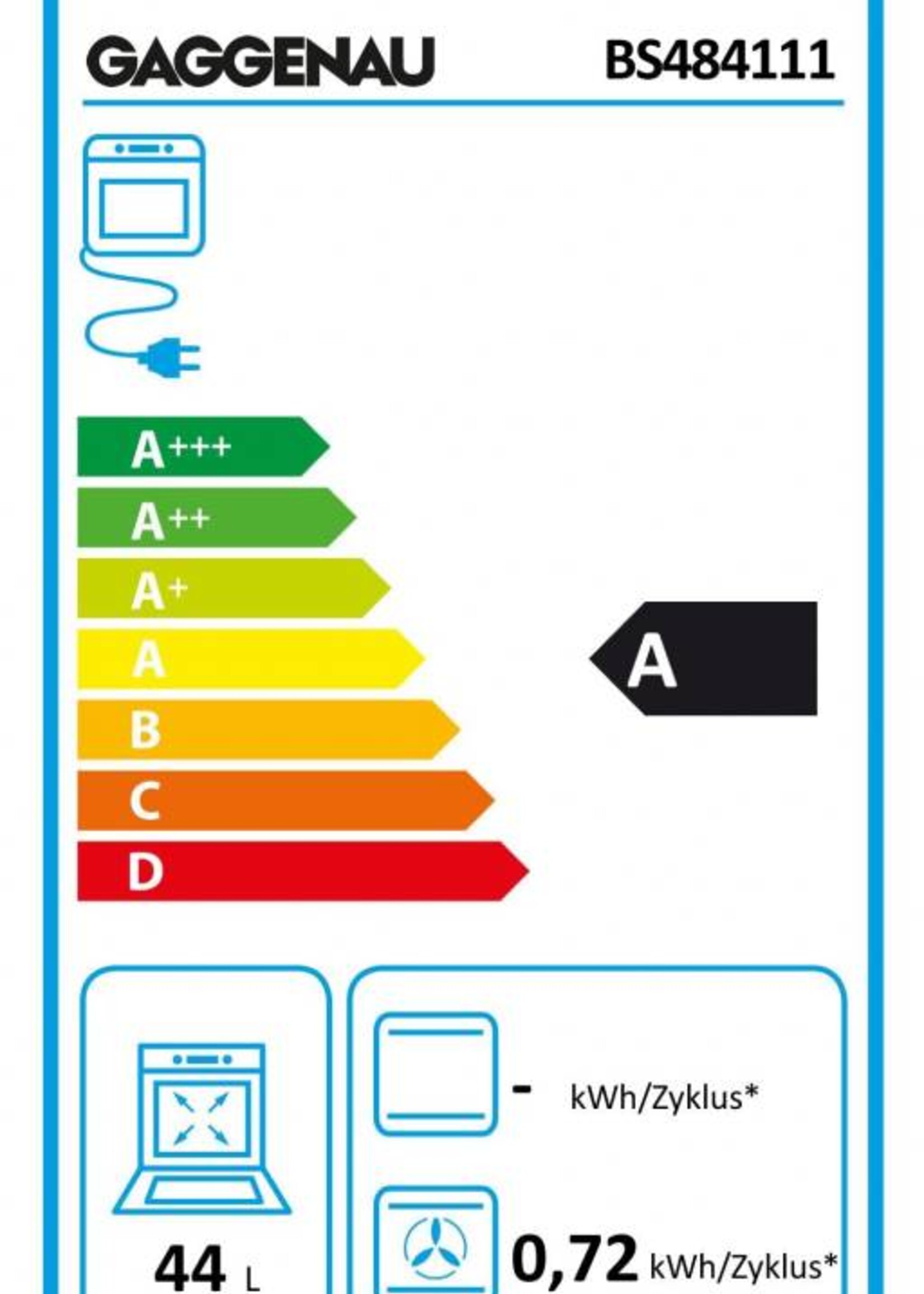 Gaggenau BS484112 400 serie combi-stoomoven