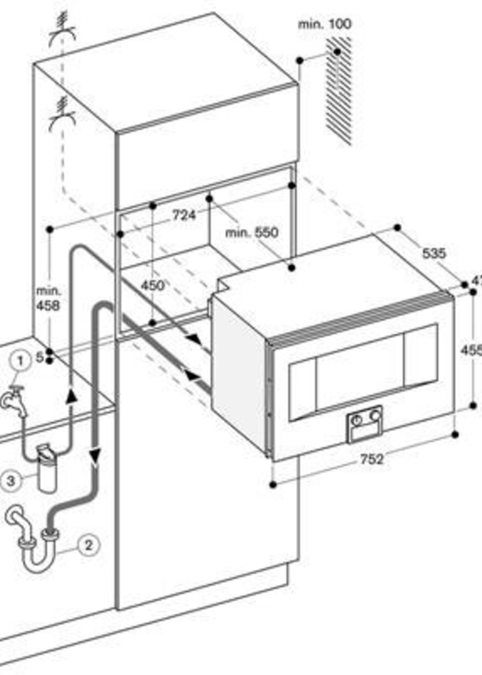 Gaggenau BS484112 400 serie combi-stoomoven