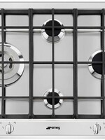 Smeg P261XGHNLK Gas Kookplaat