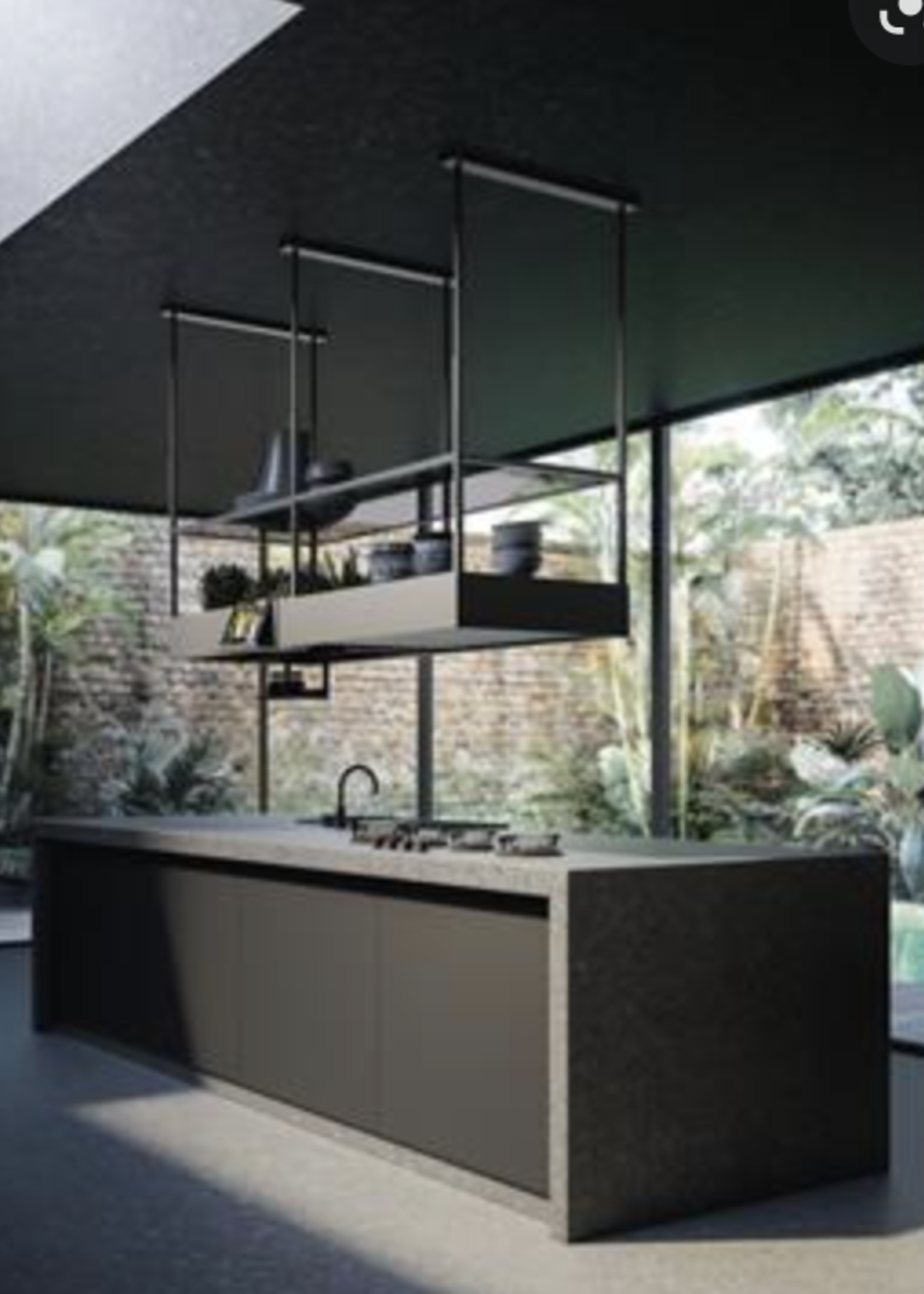 Falmec SPAZIO 180BL eiland afzuigkap