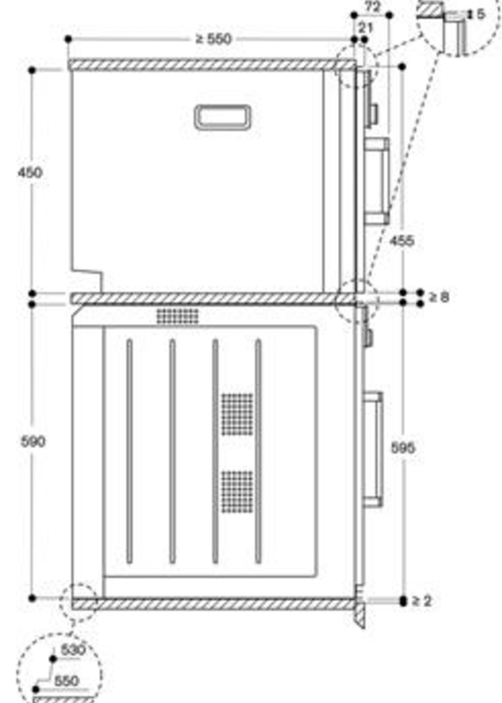 Gaggenau BSP251101 Gaggenau Combi-Stoomoven