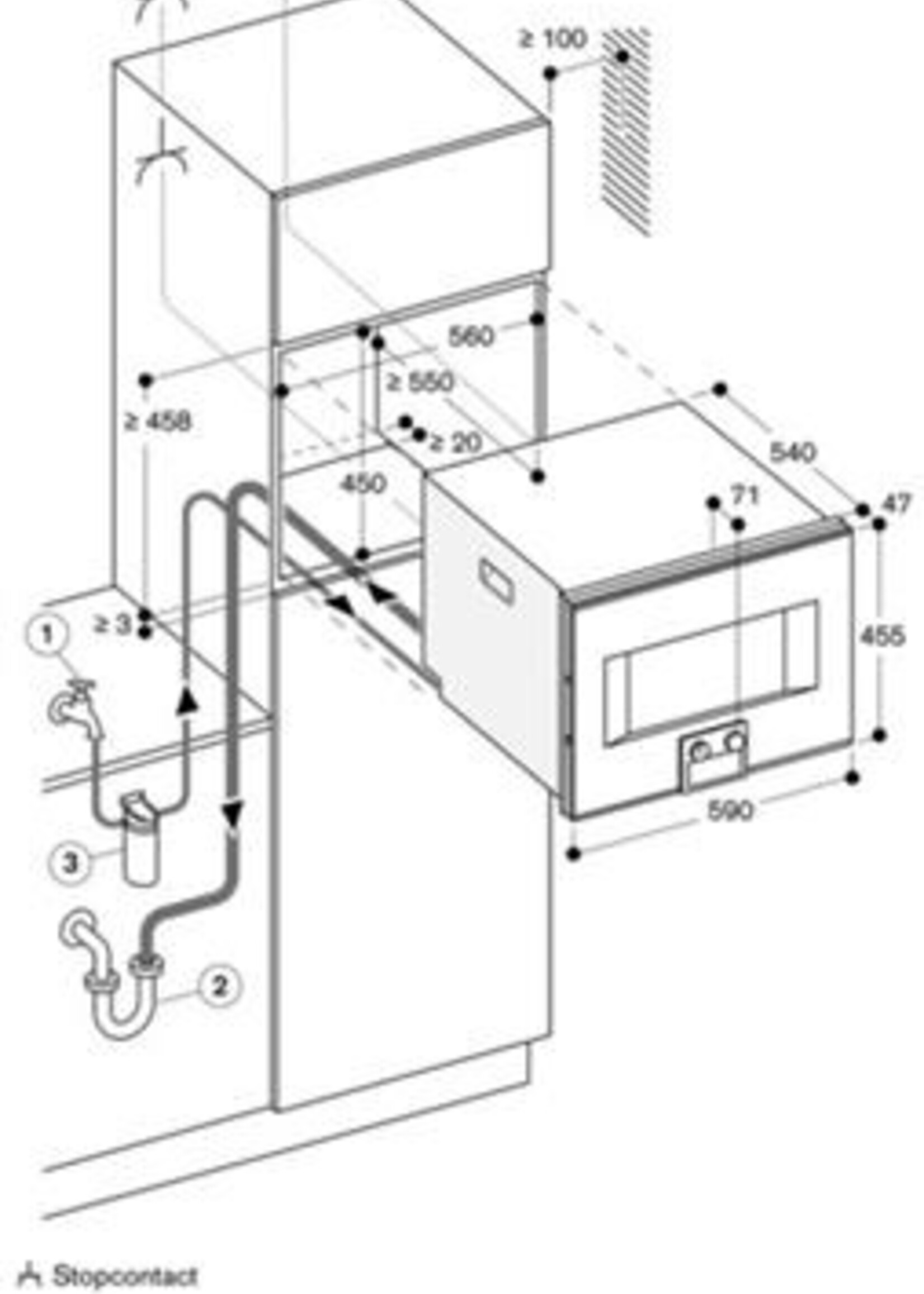 Gaggenau BS475102 Gaggenau Combi-Stoomoven