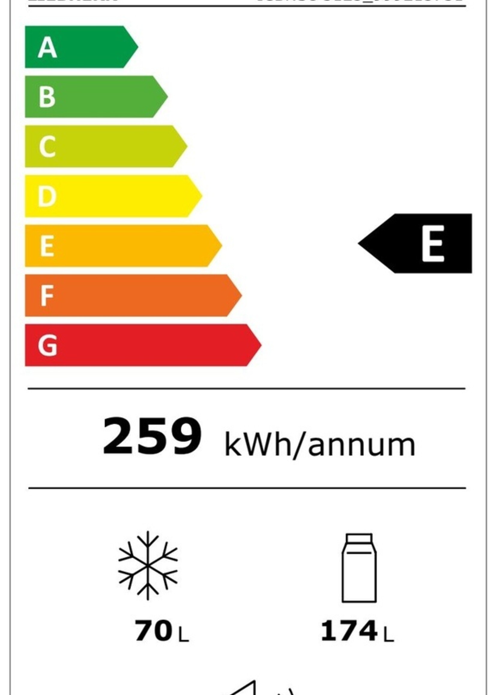 Liebherr ICBNE5123-20 koel-vriescombinatie